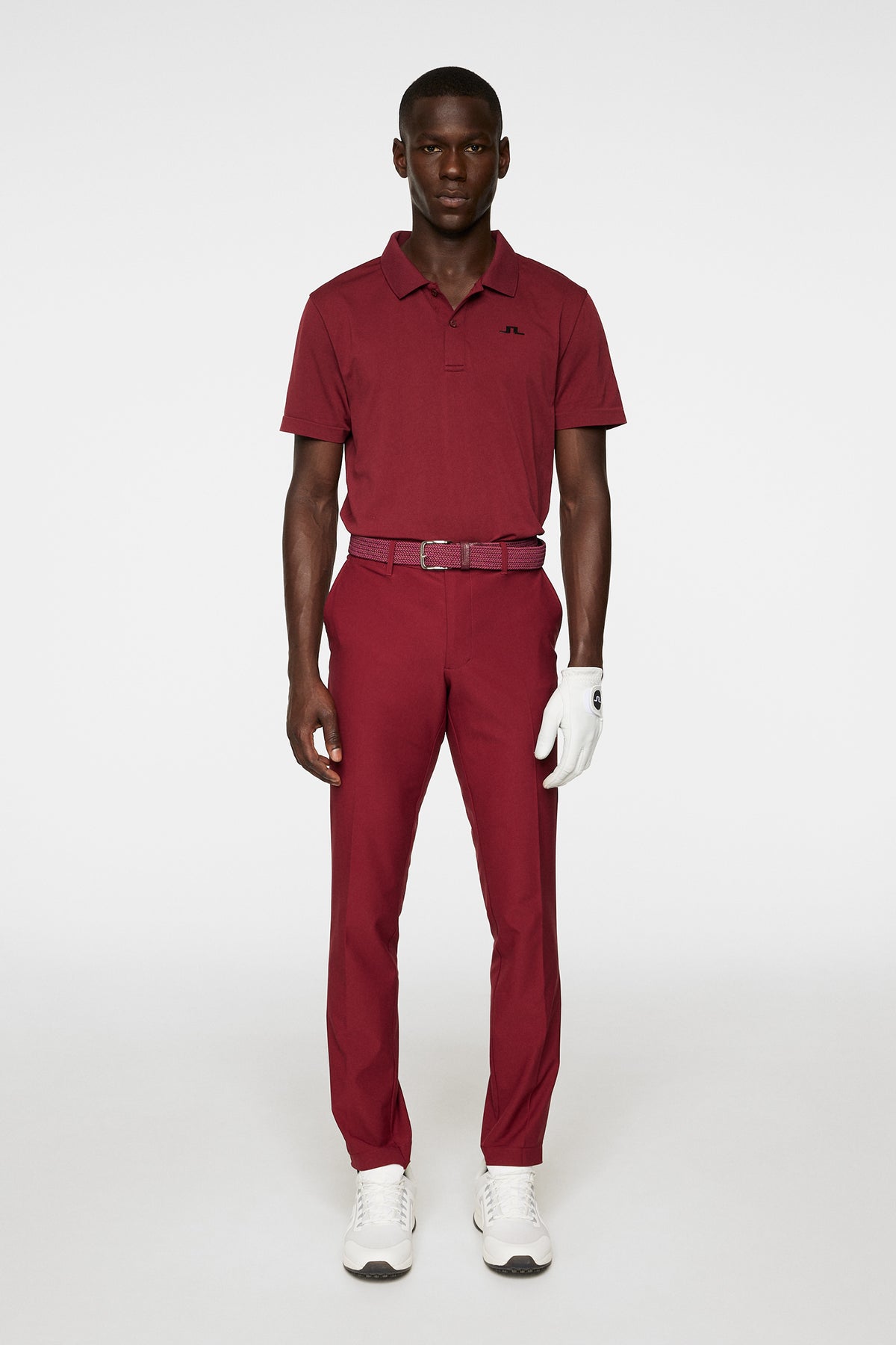 Ellott Pant in Cabernet by J.Lindeberg