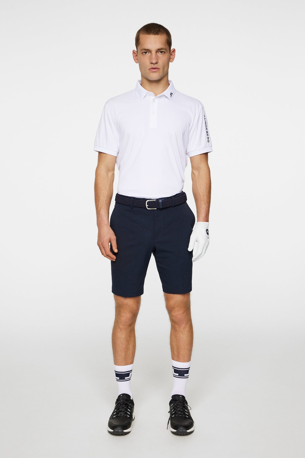 Vent Tight Shorts in JL Navy by J.Lindeberg
