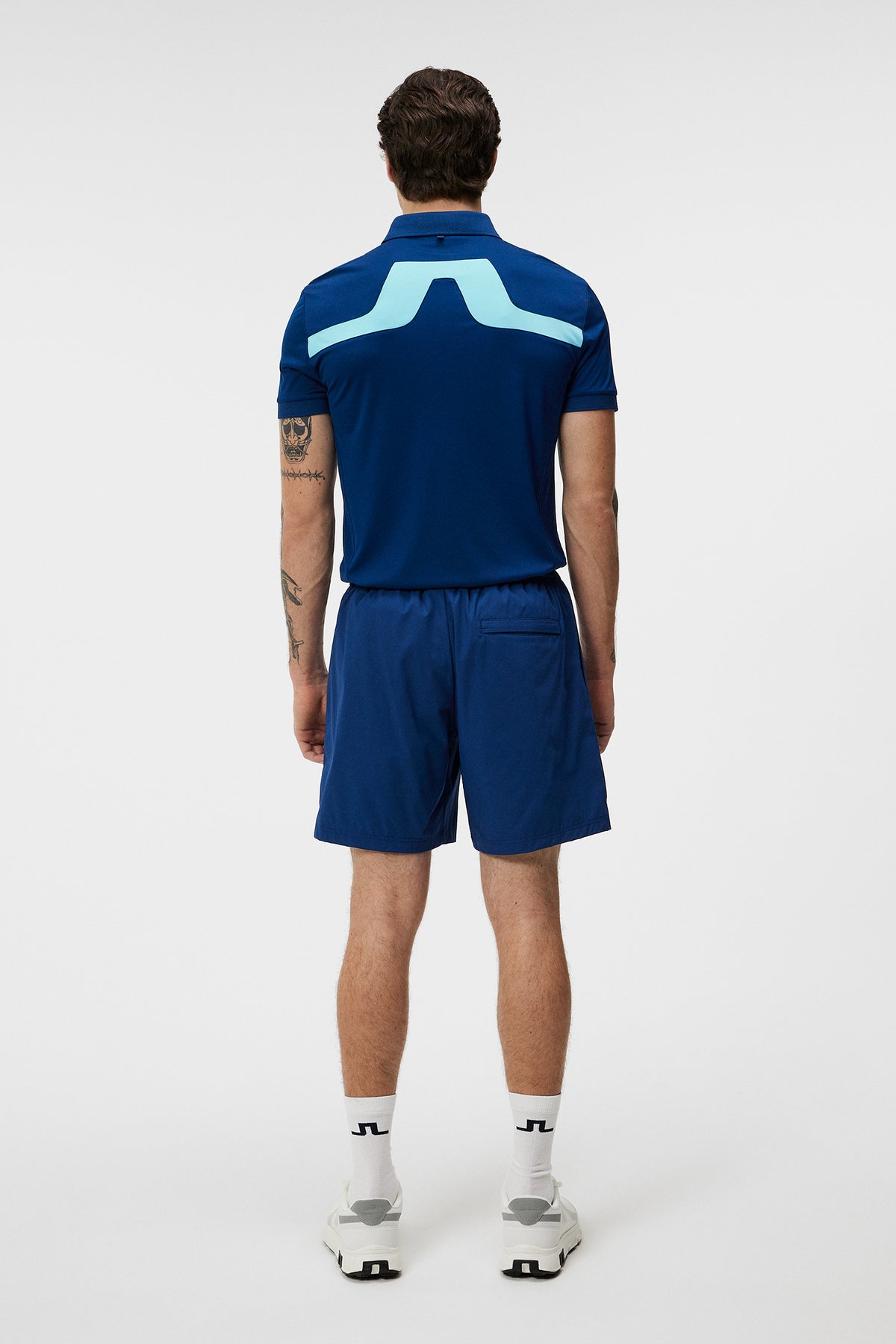 Hybrid Shorts in Estate Blue by J.Lindeberg