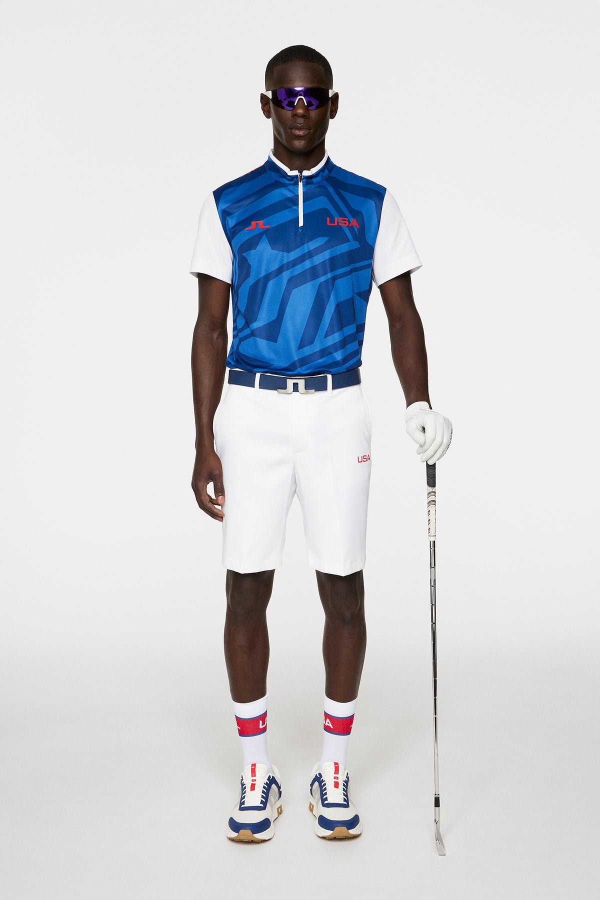 Eloy Shorts in White by J.Lindeberg