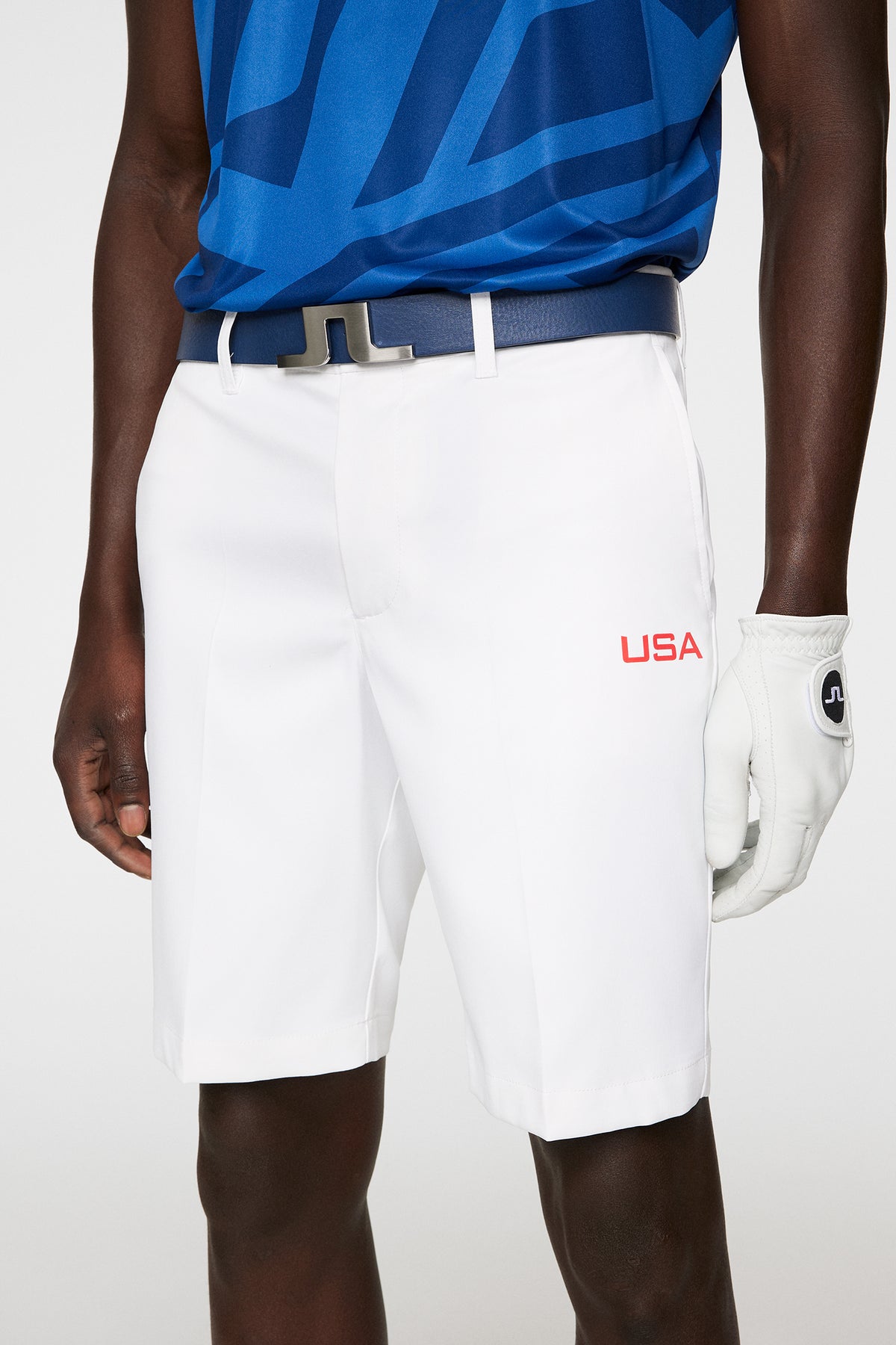 Eloy Shorts in White by J.Lindeberg