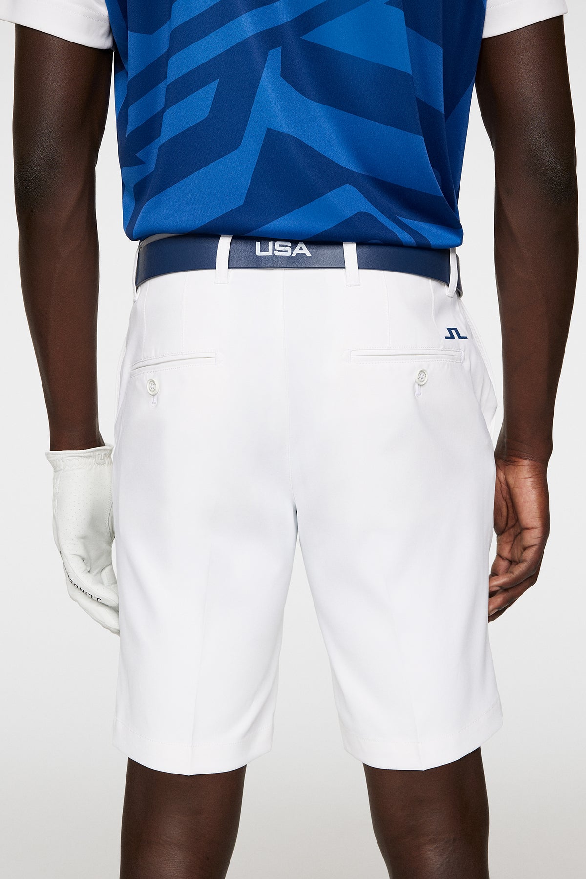 Eloy Shorts in White by J.Lindeberg