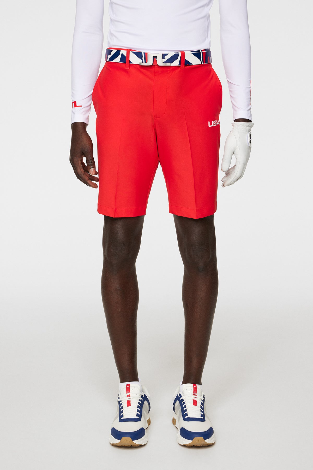 Eloy Shorts in Flame Scarlet by J.Lindeberg