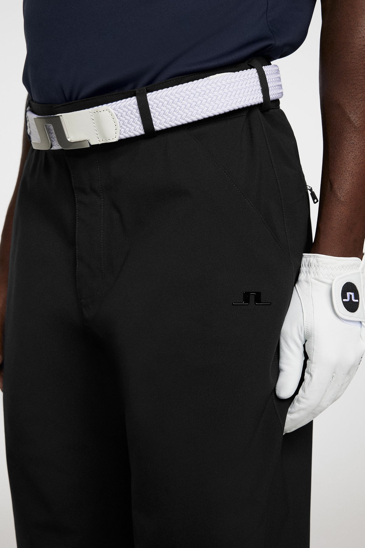 Arvid Rain Pant in Black by J.Lindeberg