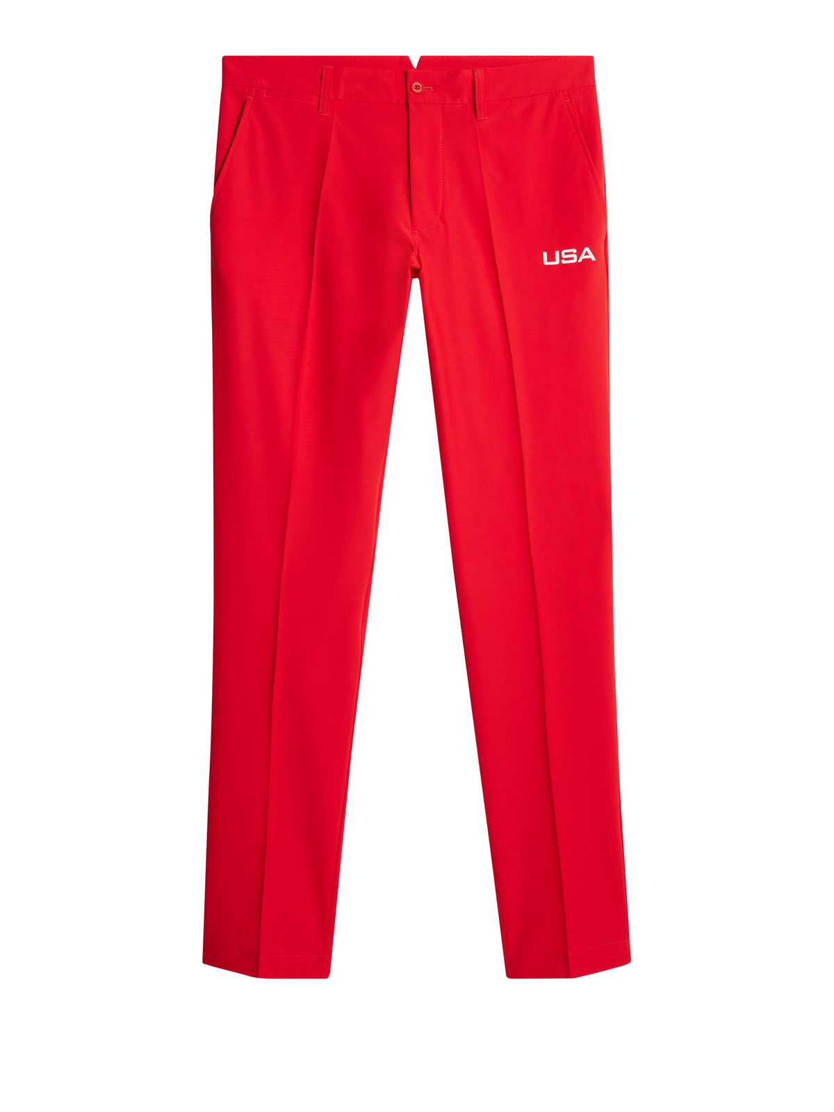Ellott Pant in Flame Scarlet by J.Lindeberg