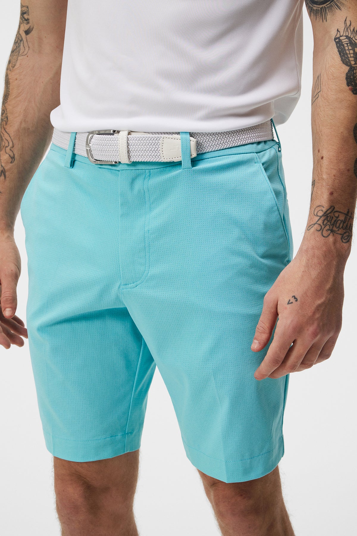 Vent Tight Shorts in Blue Curacao by J.Lindeberg