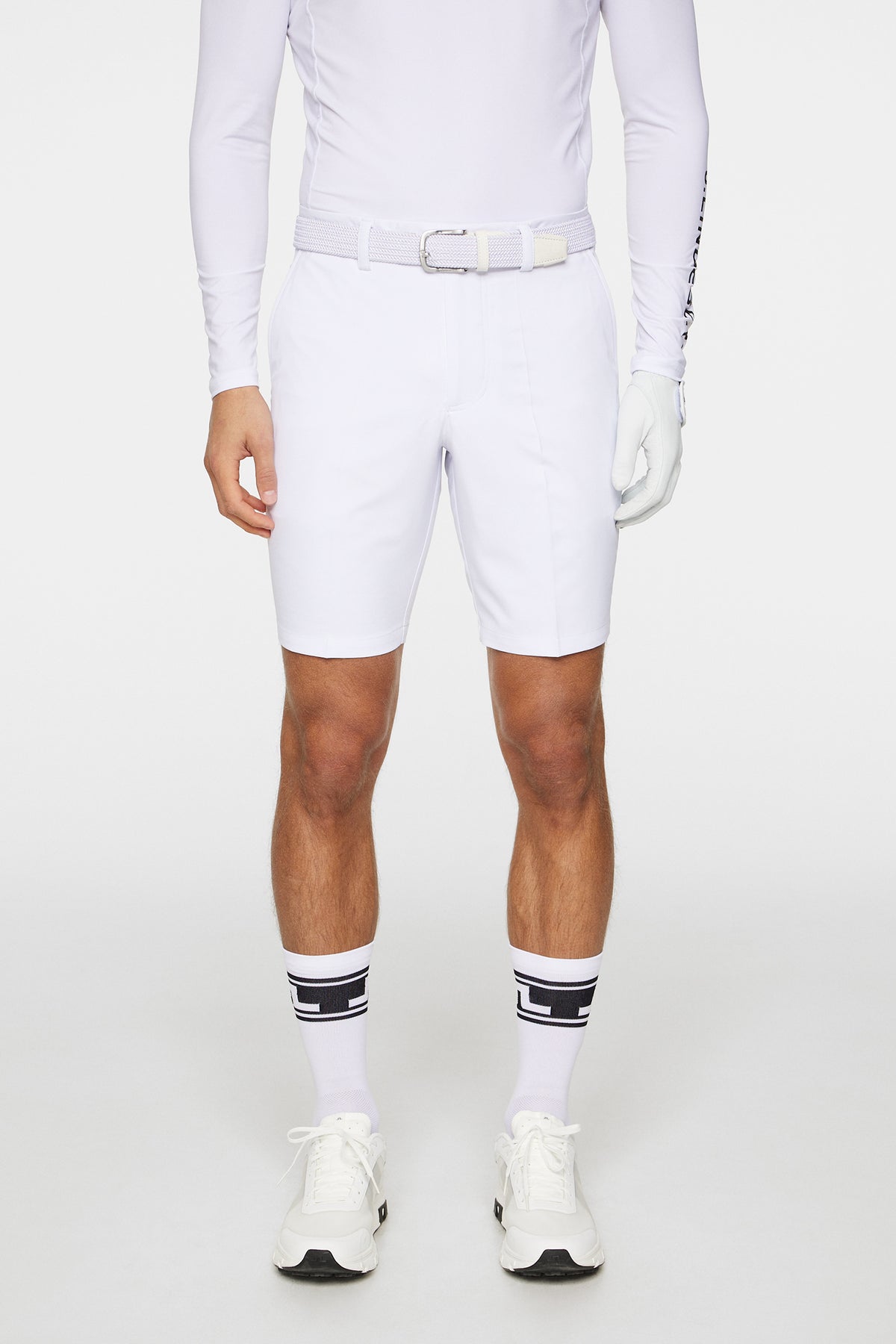 Mitch Shorts in White by J.Lindeberg