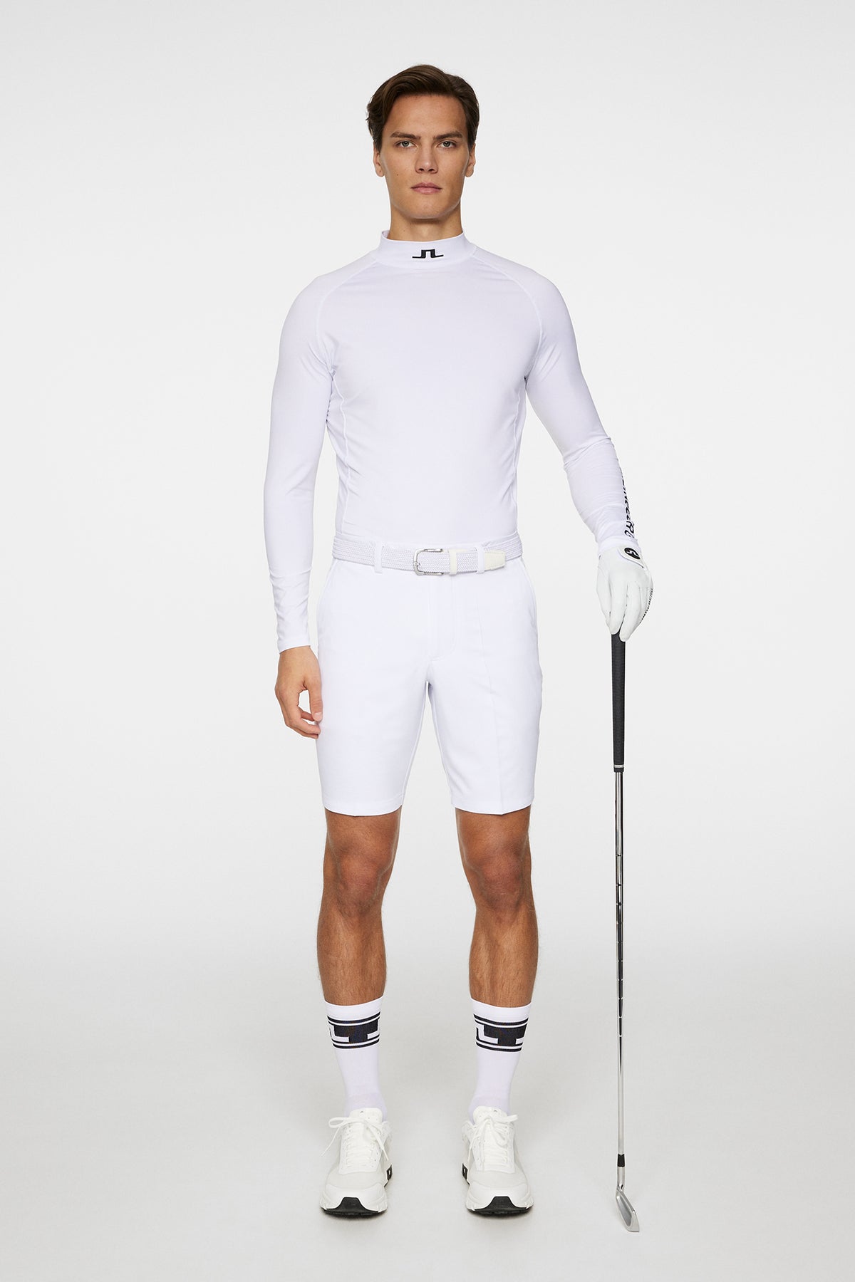 Mitch Shorts in White by J.Lindeberg