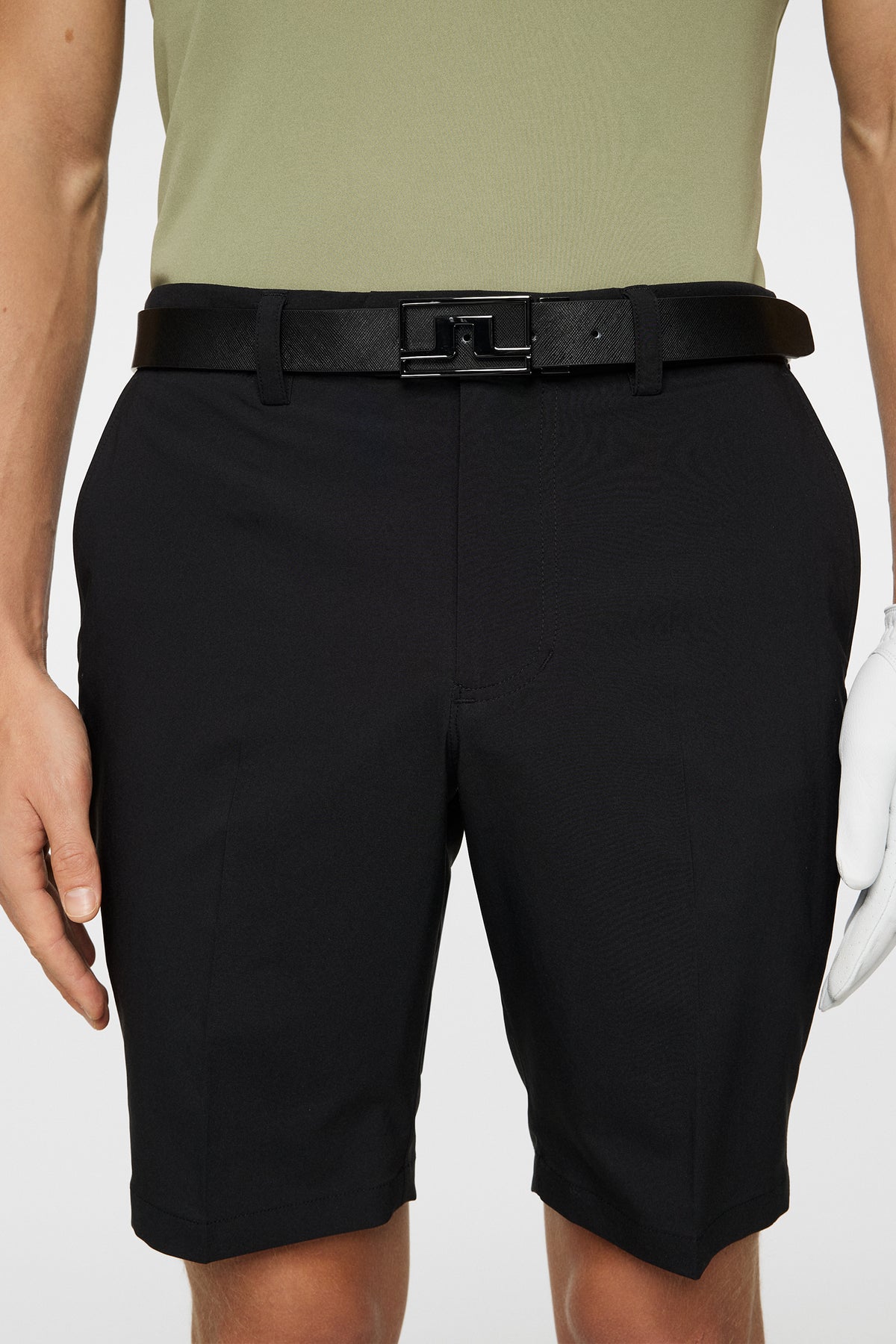 Mitch Shorts in Black by J.Lindeberg