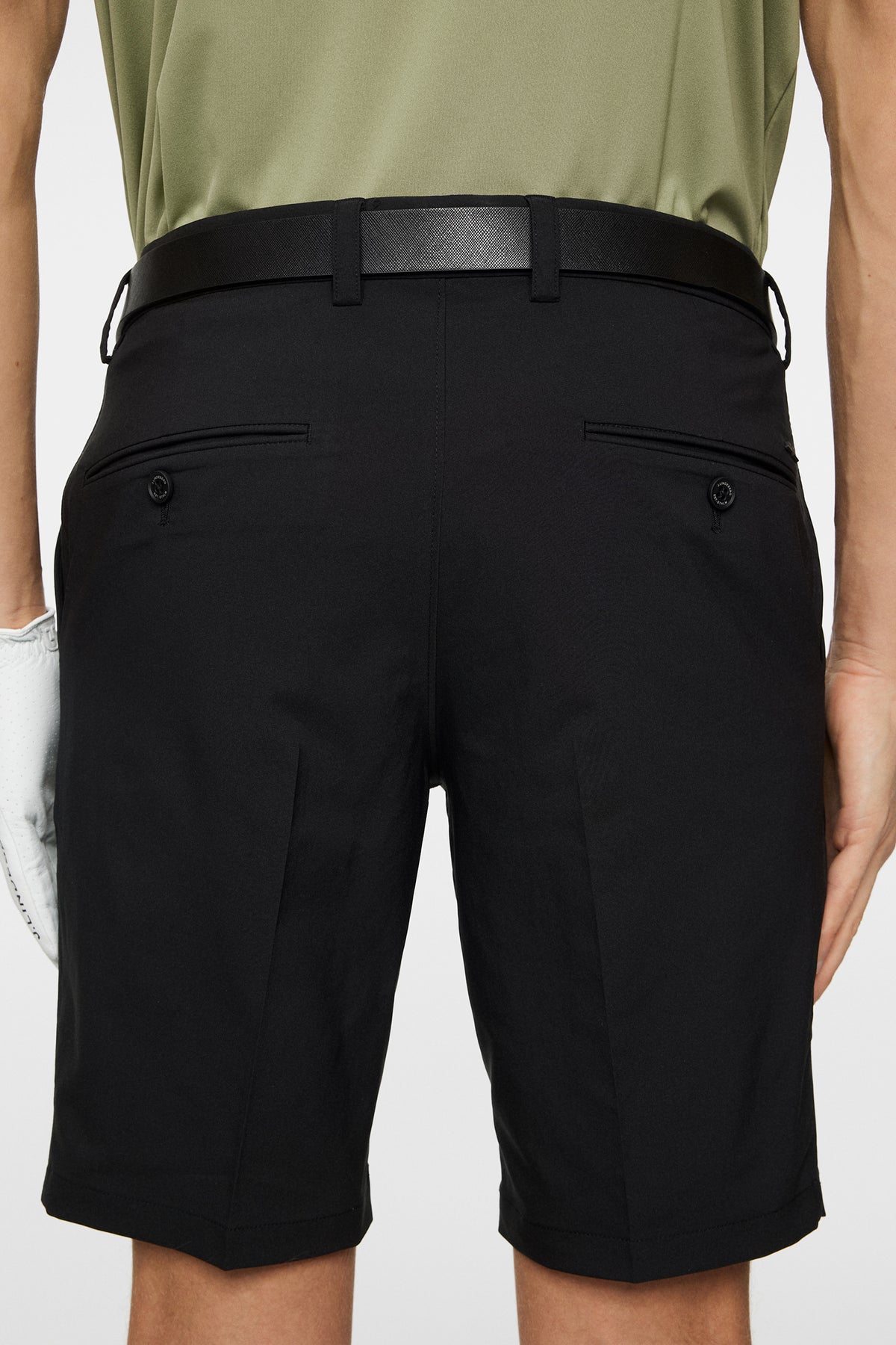 Mitch Shorts in Black by J.Lindeberg