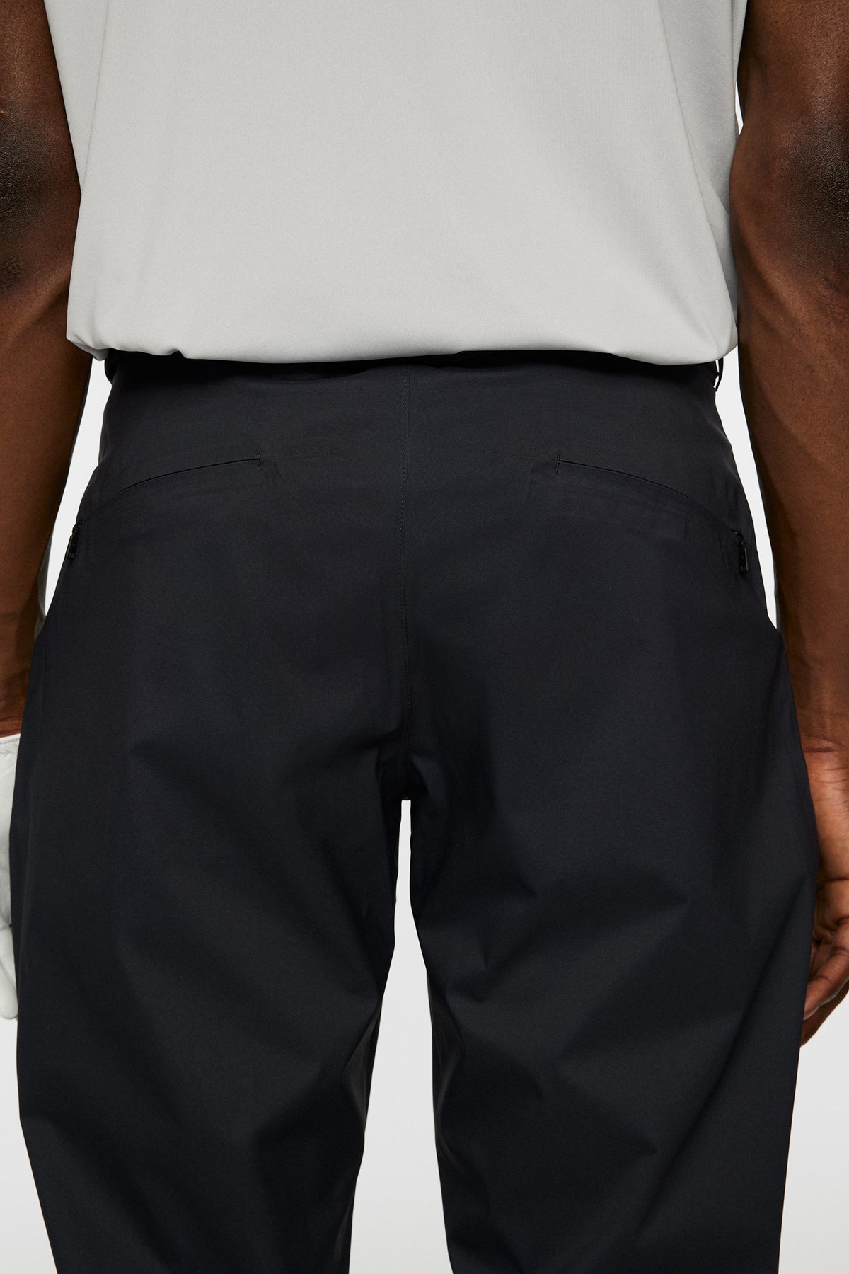 Shay Rain Pant in Black by J.Lindeberg