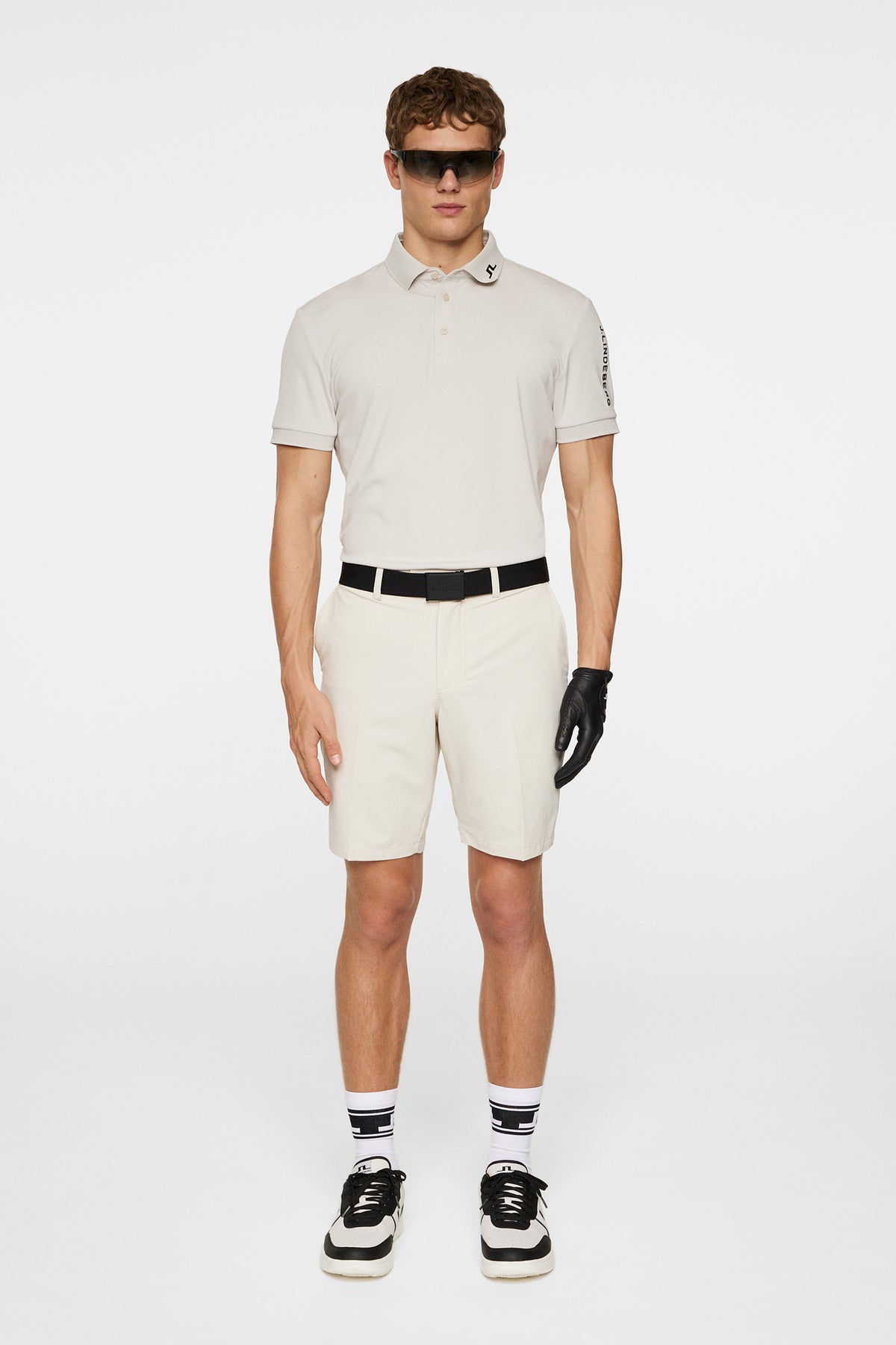 Mitch Shorts in Moonbeam by J.Lindeberg