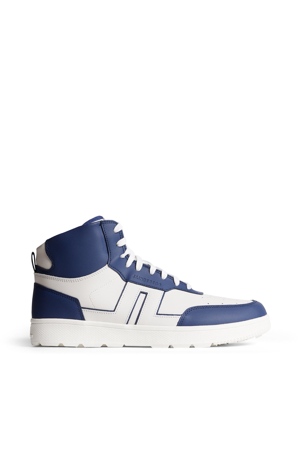 Ace High-Top Golf Sneaker in Estate Blue by J.Lindeberg