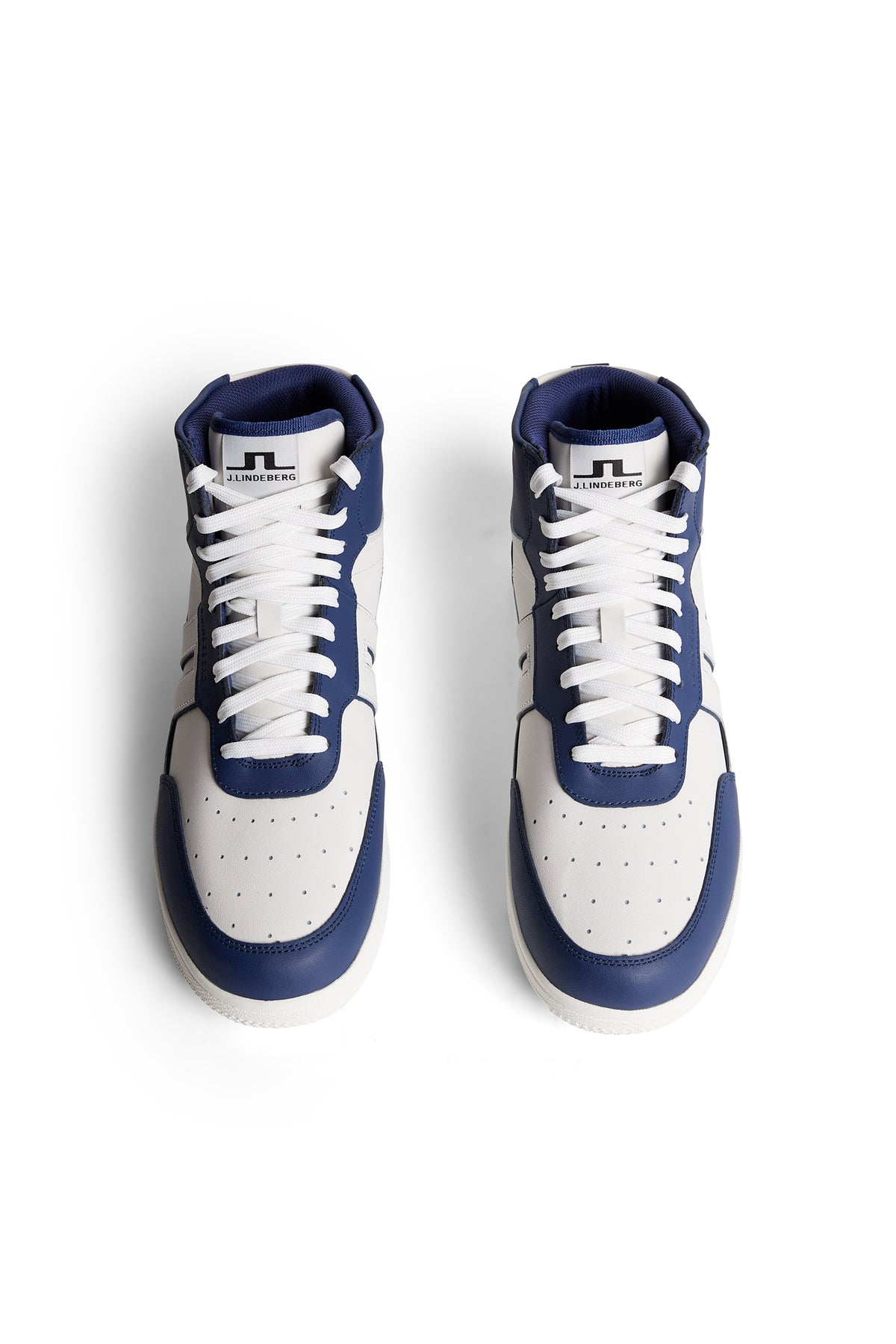 Ace High-Top Golf Sneaker in Estate Blue by J.Lindeberg