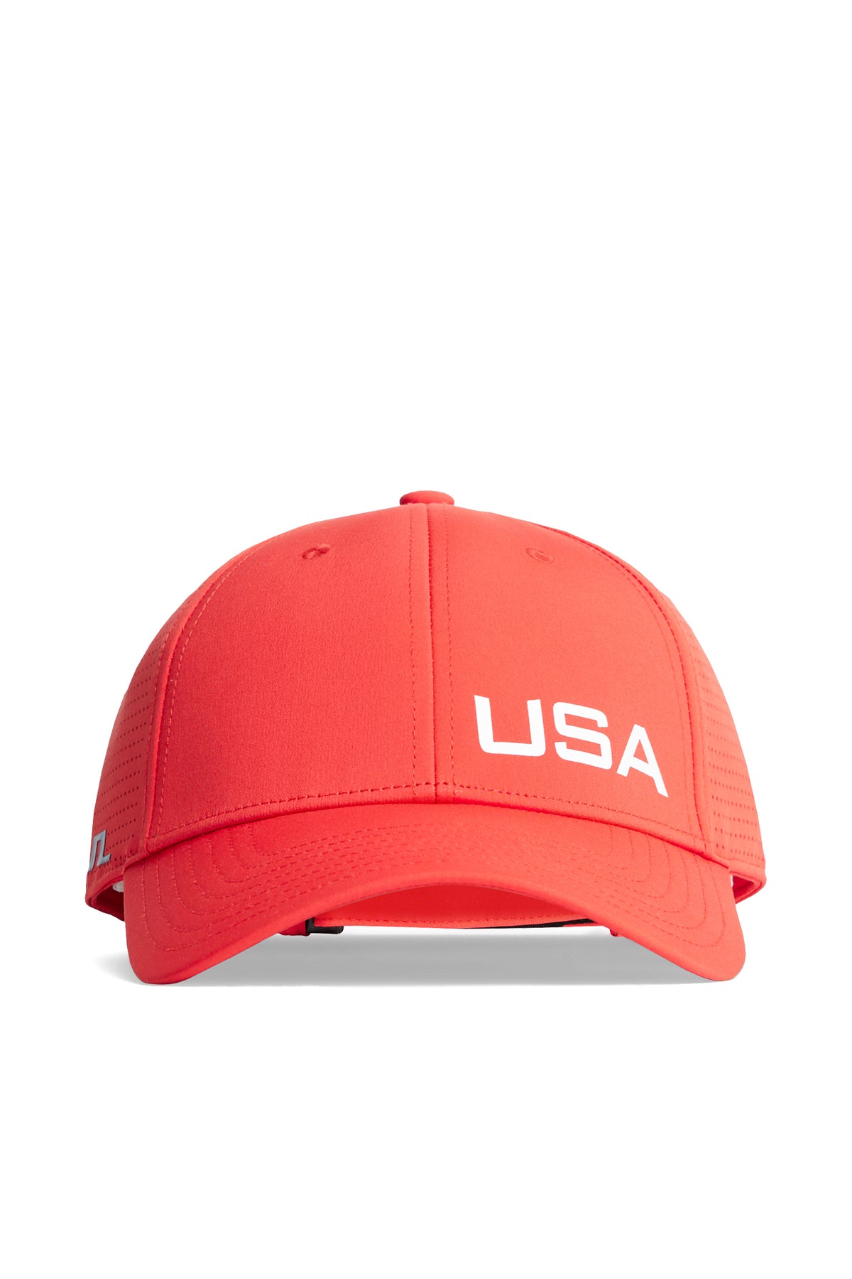 Verity Cap in Flame Scarlet by J.Lindeberg