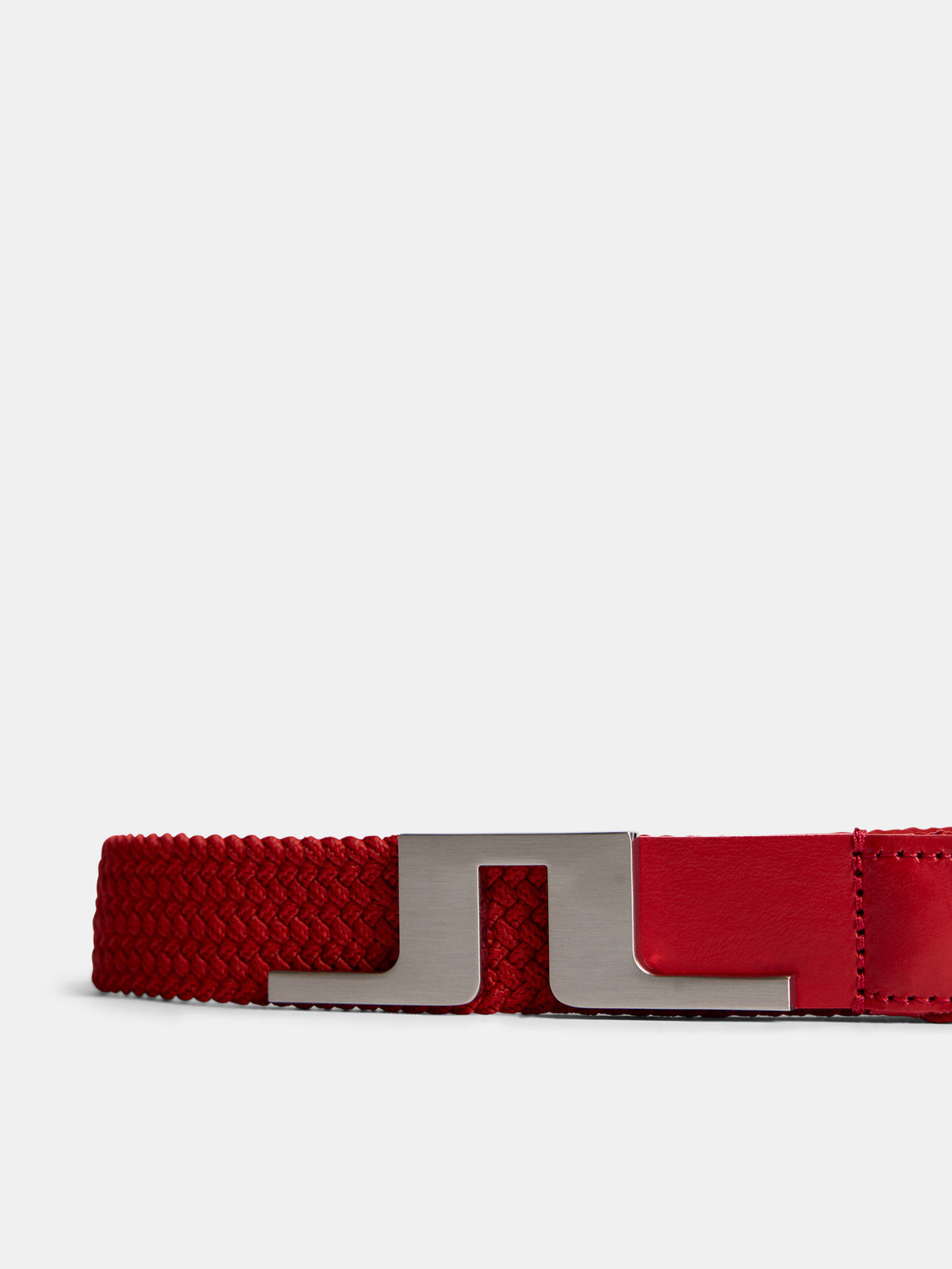 The Lykke Belt in Flame Scarlet by J.Lindeberg
