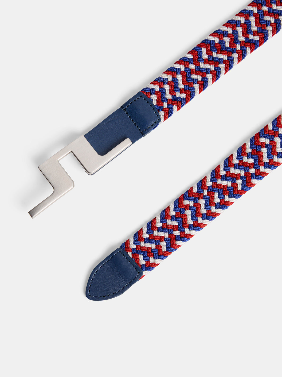 The Lykke Belt in US Golf Red by J.Lindeberg