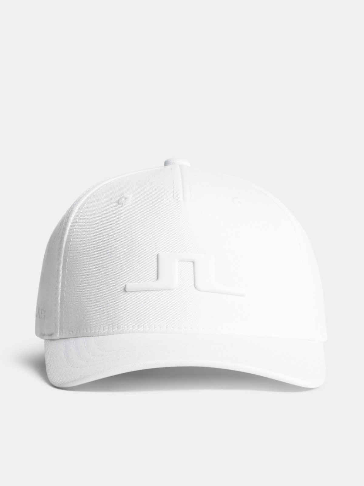 Heather Cap in White by J.Lindeberg