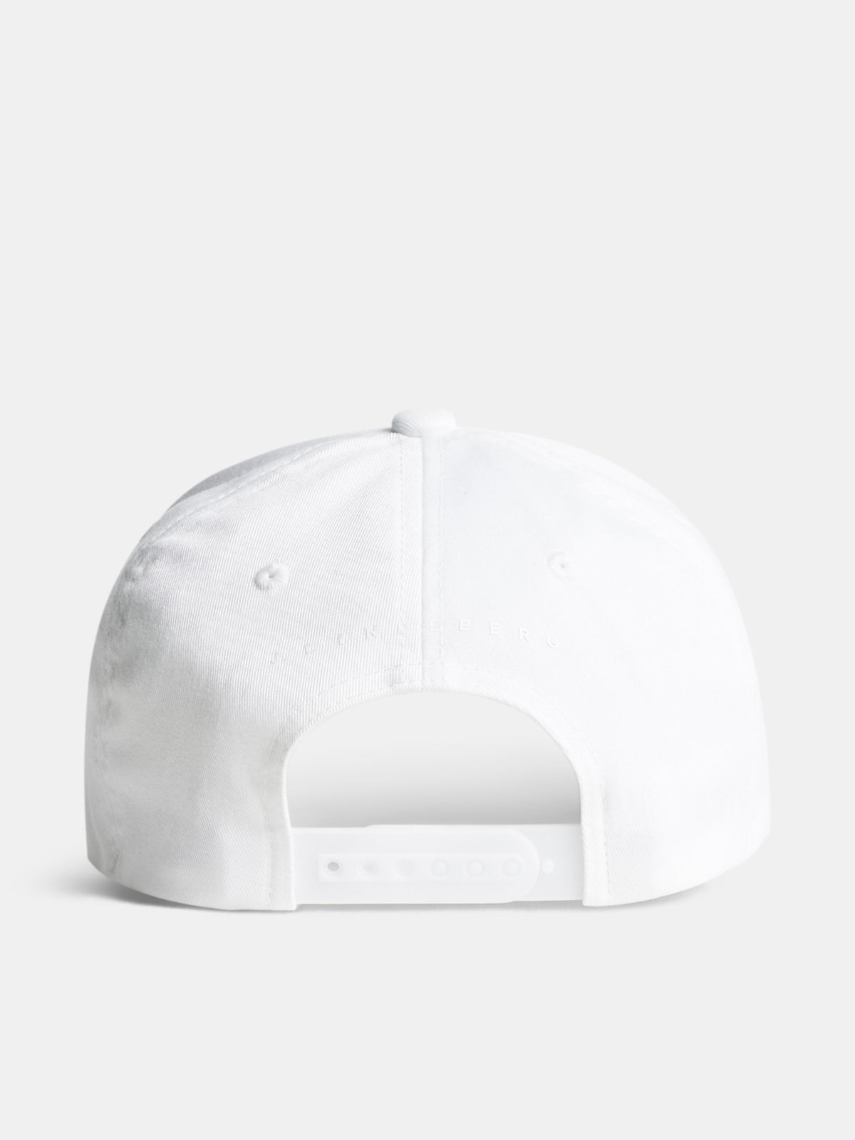 Heather Cap in White by J.Lindeberg