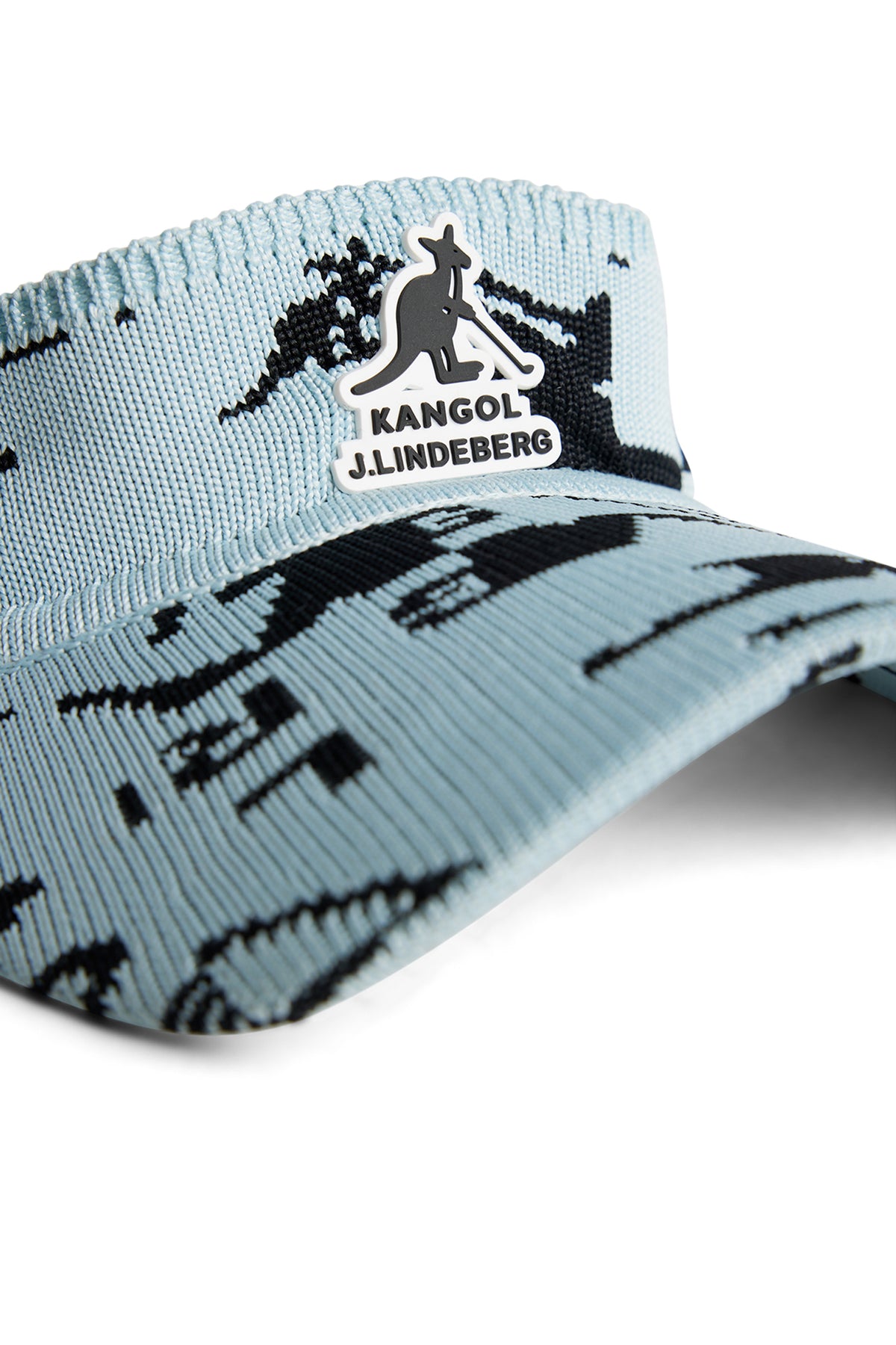 Astoria Jacquard Visor in Winter Sky by J.Lindeberg