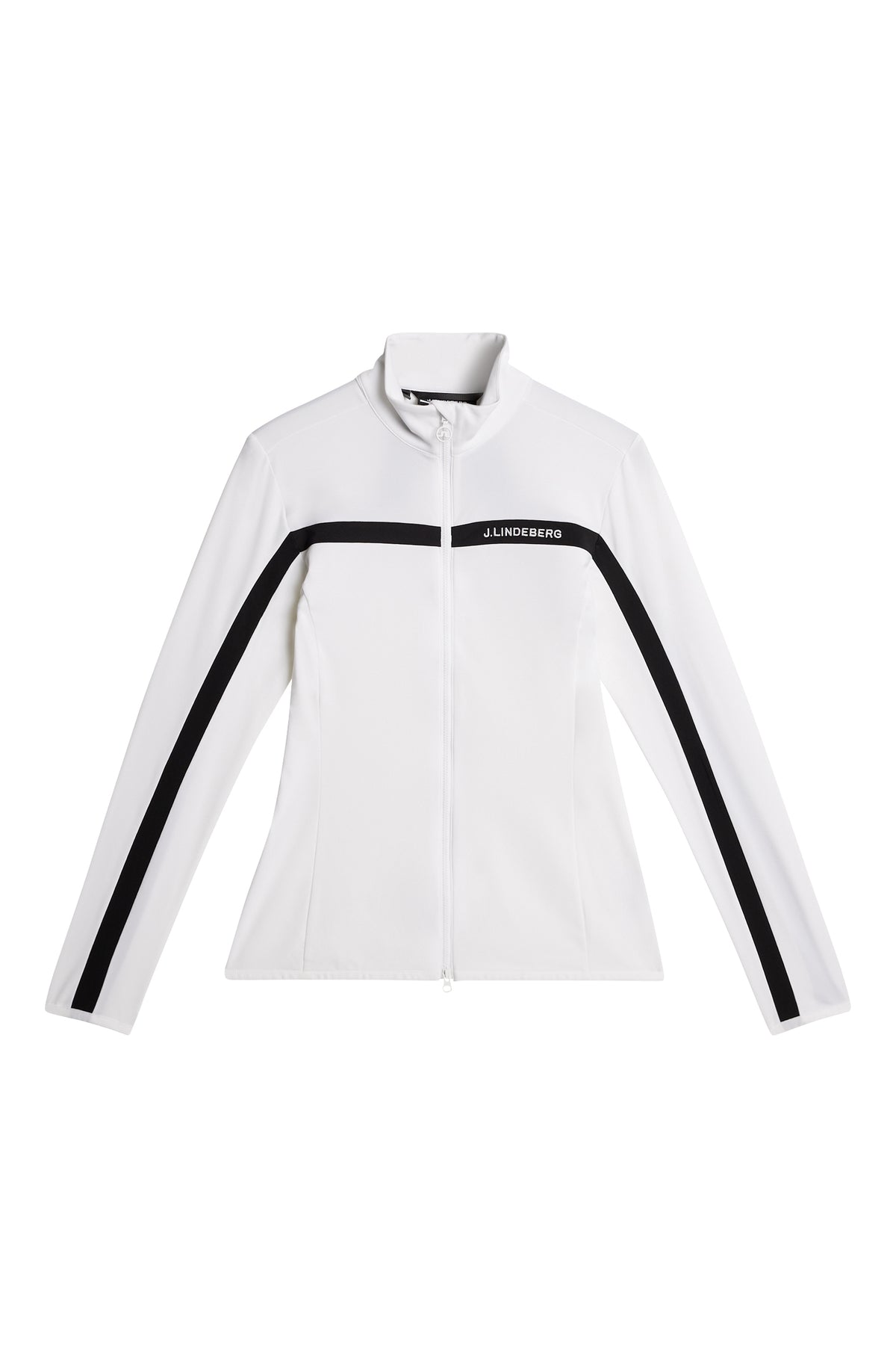 Janice Mid Layer in White by J.Lindeberg