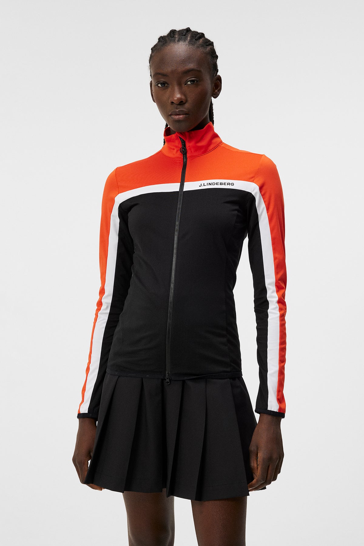 Seasonal Janice Mid Layer in Black by J.Lindeberg