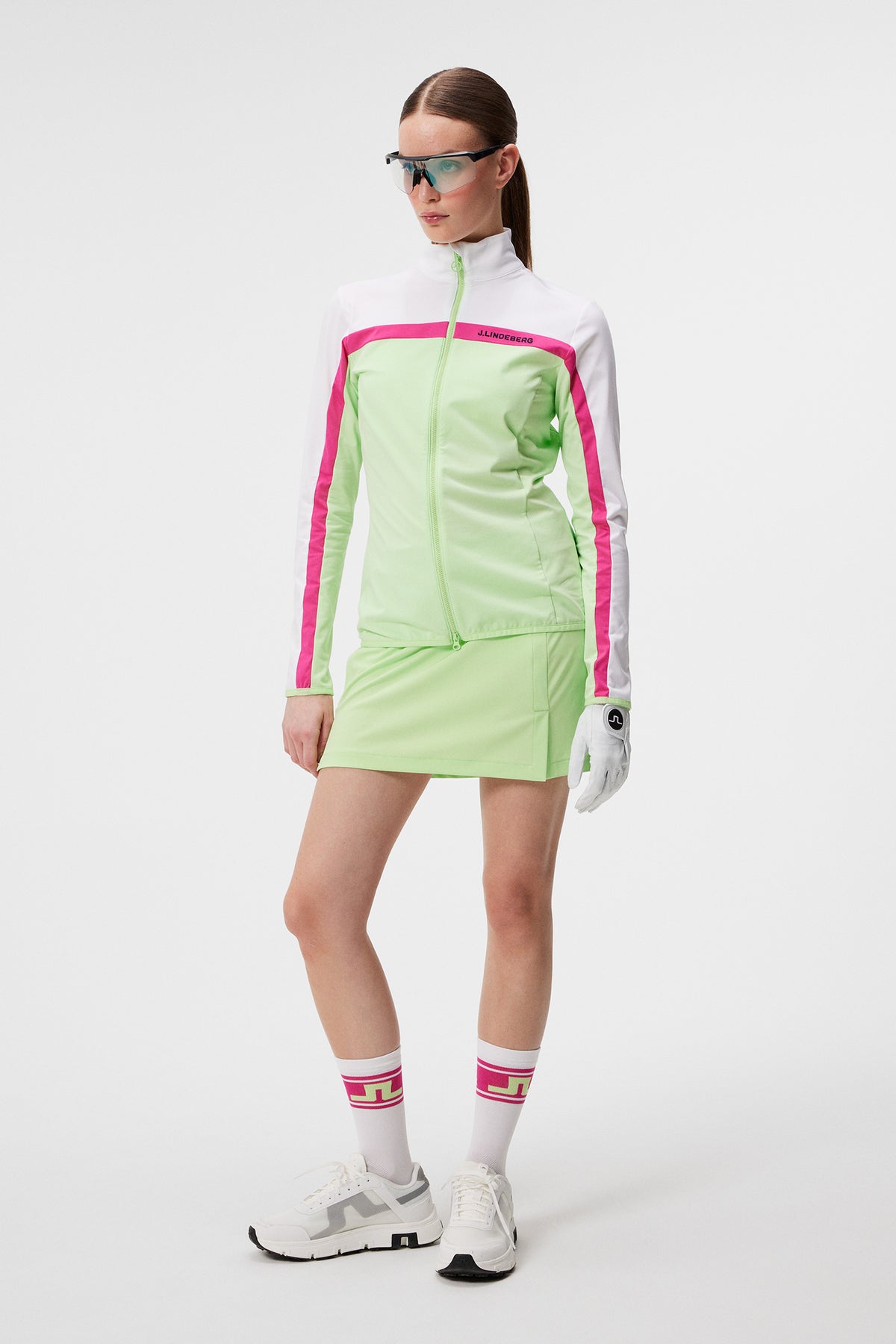 Seasonal Janice Mid Layer in Paradise Green by J.Lindeberg