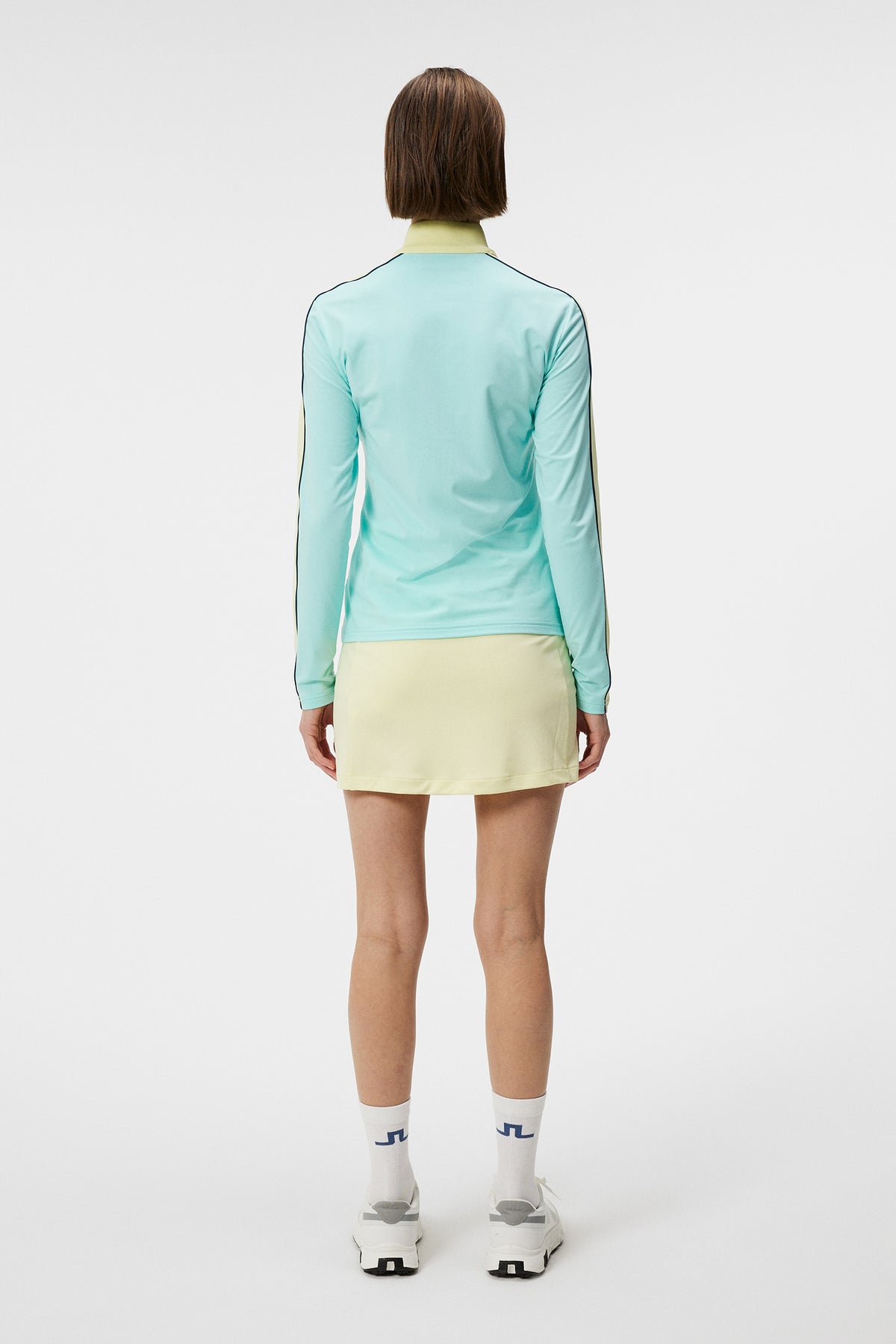 Tamara Mid Layer in Aruba Blue by J.Lindeberg