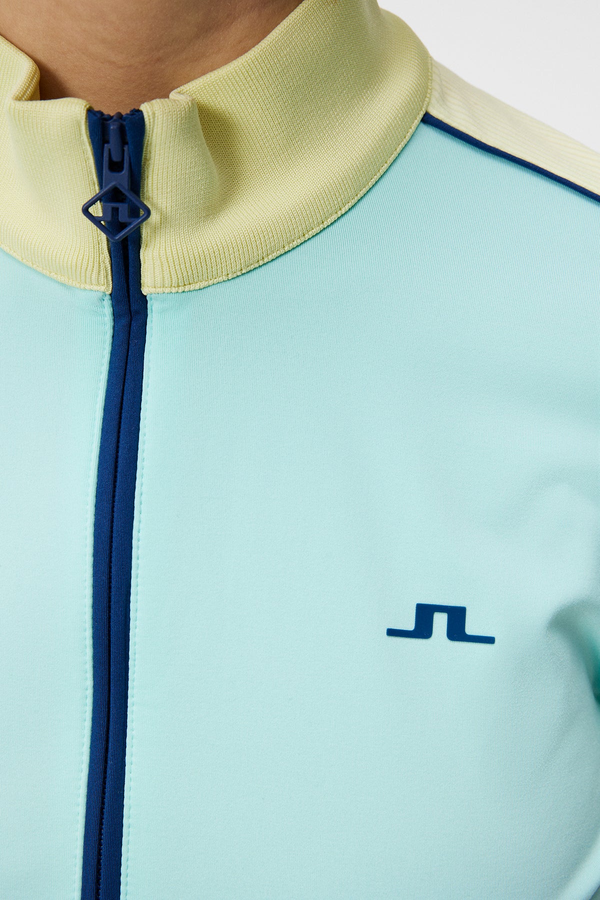 Tamara Mid Layer in Aruba Blue by J.Lindeberg