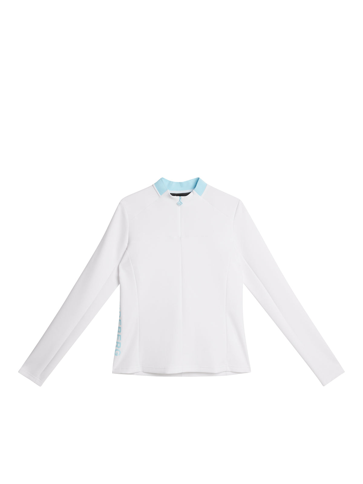 Faye Mid Layer in White by J.Lindeberg