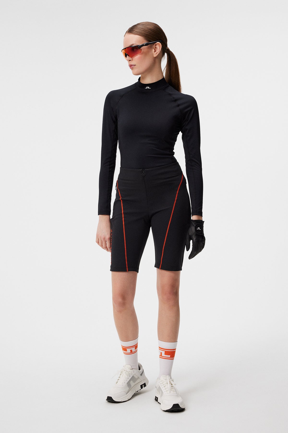 Francesca Short Tights in Black by J.Lindeberg
