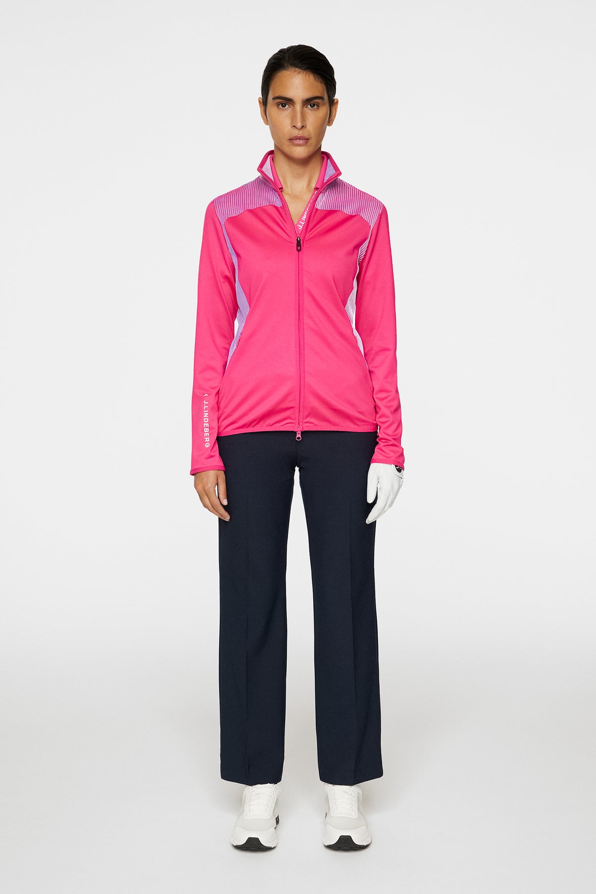 Thelma Thermolite Mid Layer in Pink Peacock by J.Lindeberg