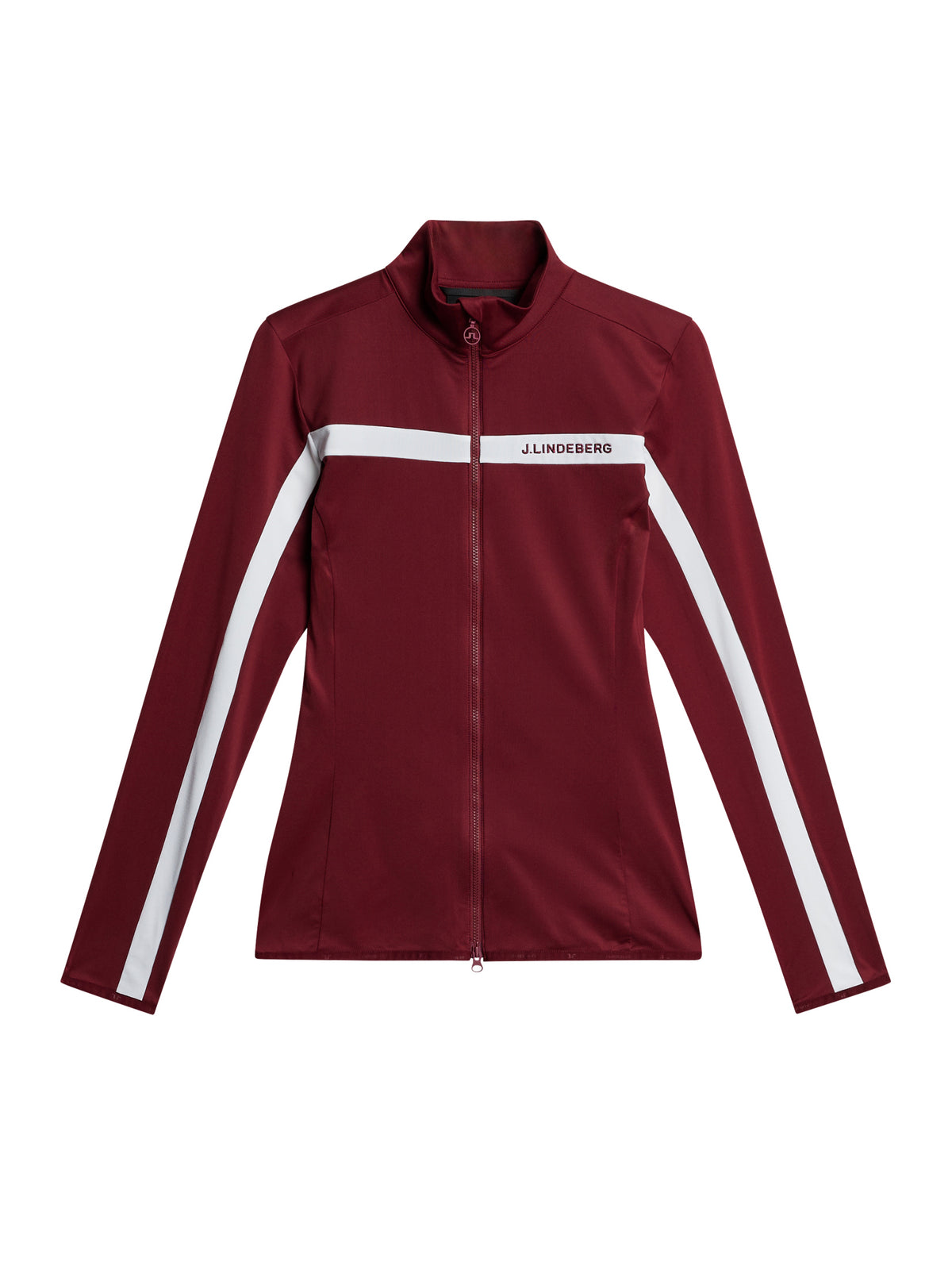 Seasonal Janice Mid Layer in Cabernet by J.Lindeberg