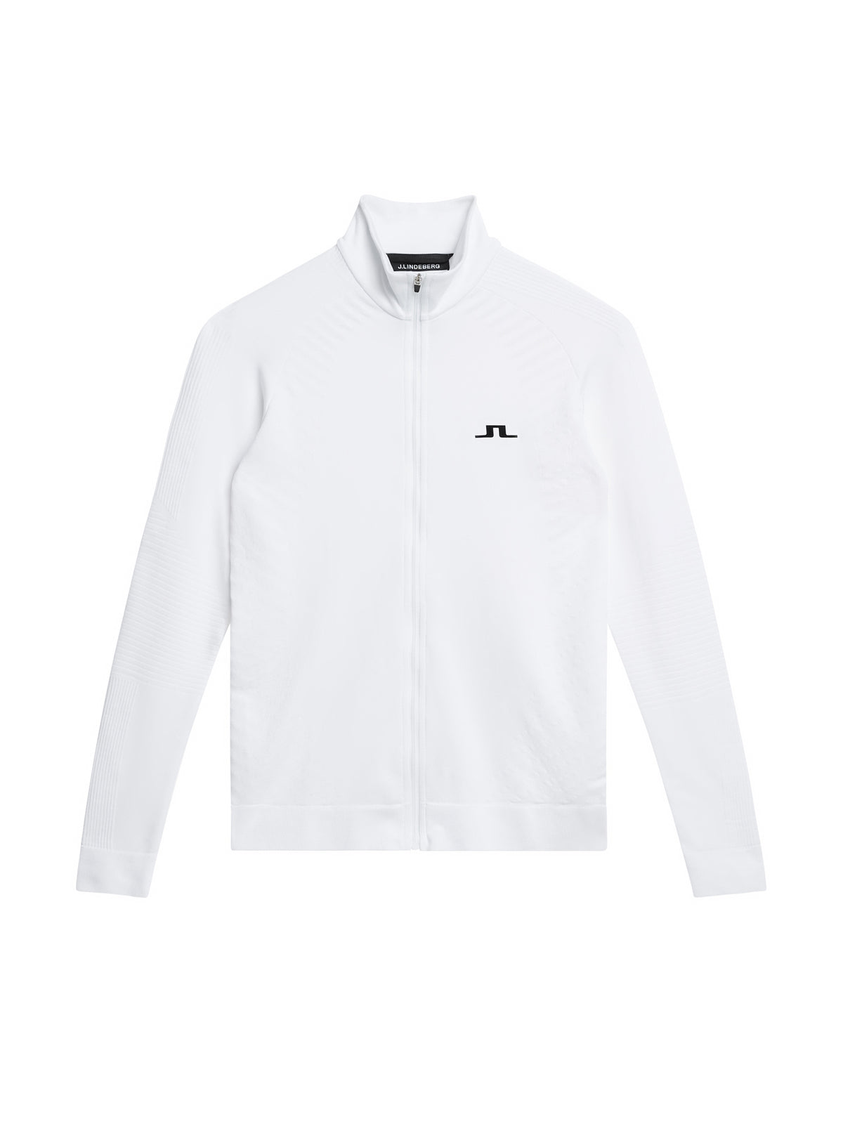 Elowen Seamless Mid Layer in White by J.Lindeberg