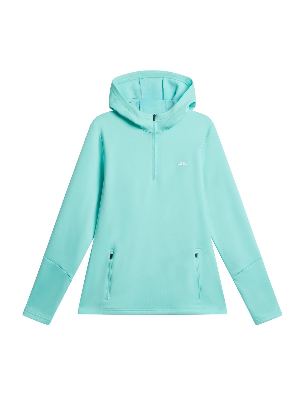 W Aerial Quarter Hood in Aruba Blue by J.Lindeberg