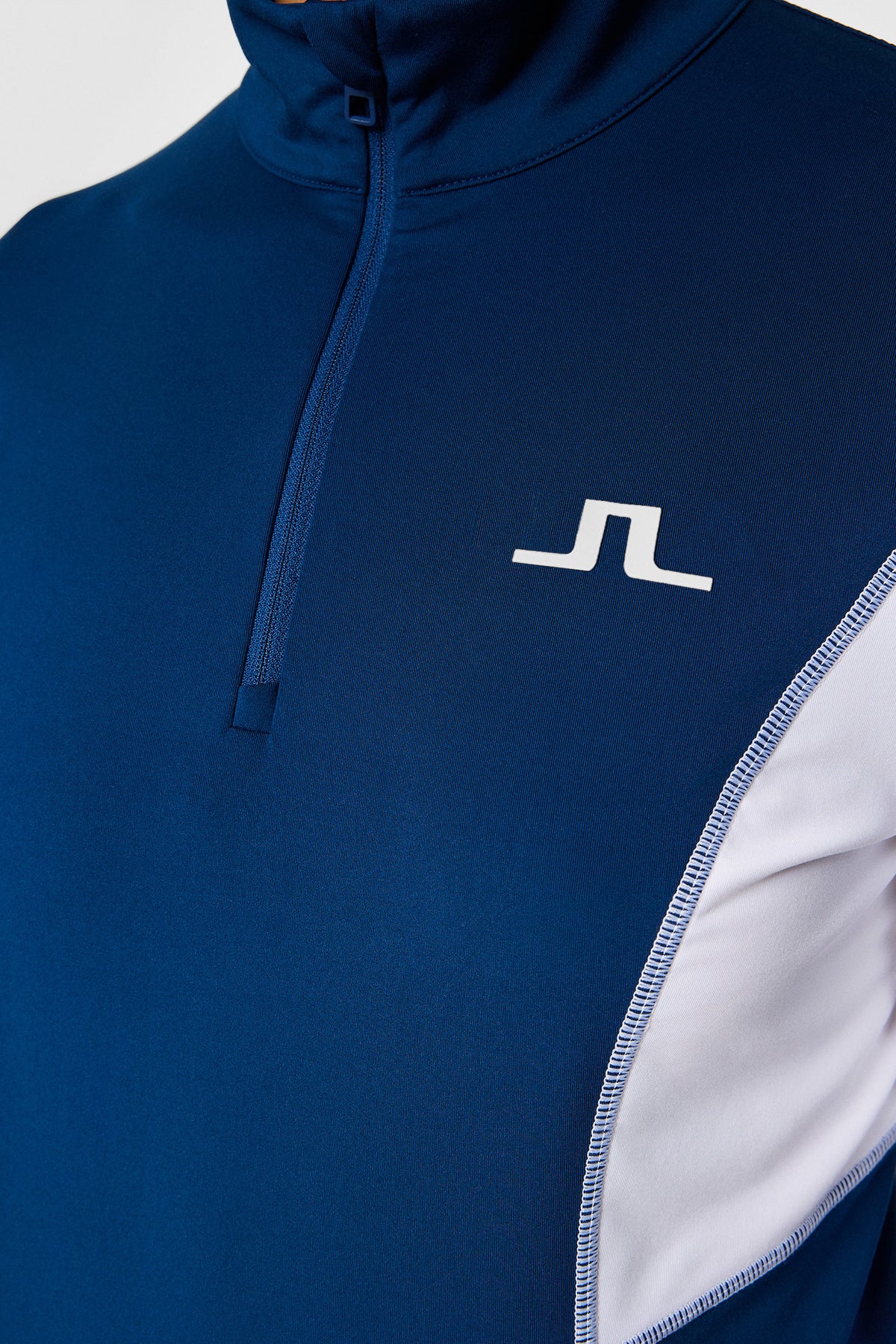 Charlene Half Zip in Estate Blue by J.Lindeberg