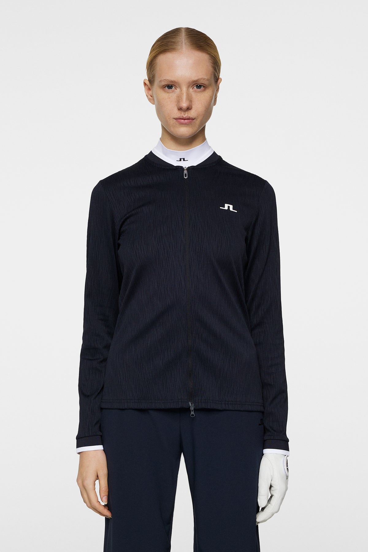 Susanna Mid Layer in JL Navy by J.Lindeberg