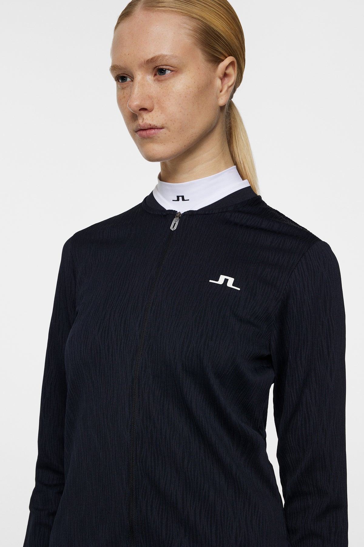 Susanna Mid Layer in JL Navy by J.Lindeberg