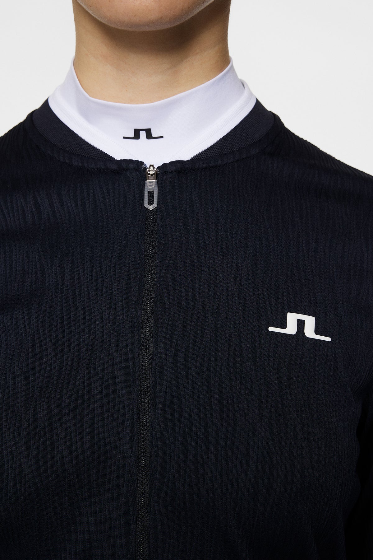Susanna Mid Layer in JL Navy by J.Lindeberg