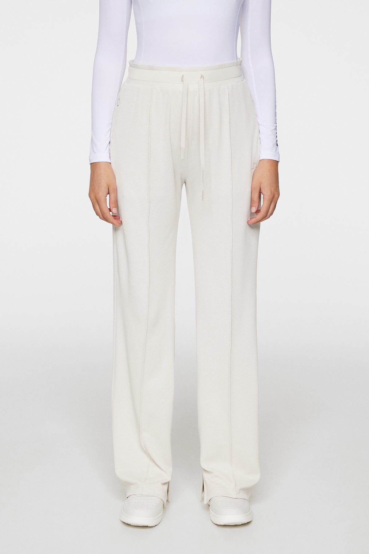 Tina Jersey Pants in Moonbeam by J.Lindeberg
