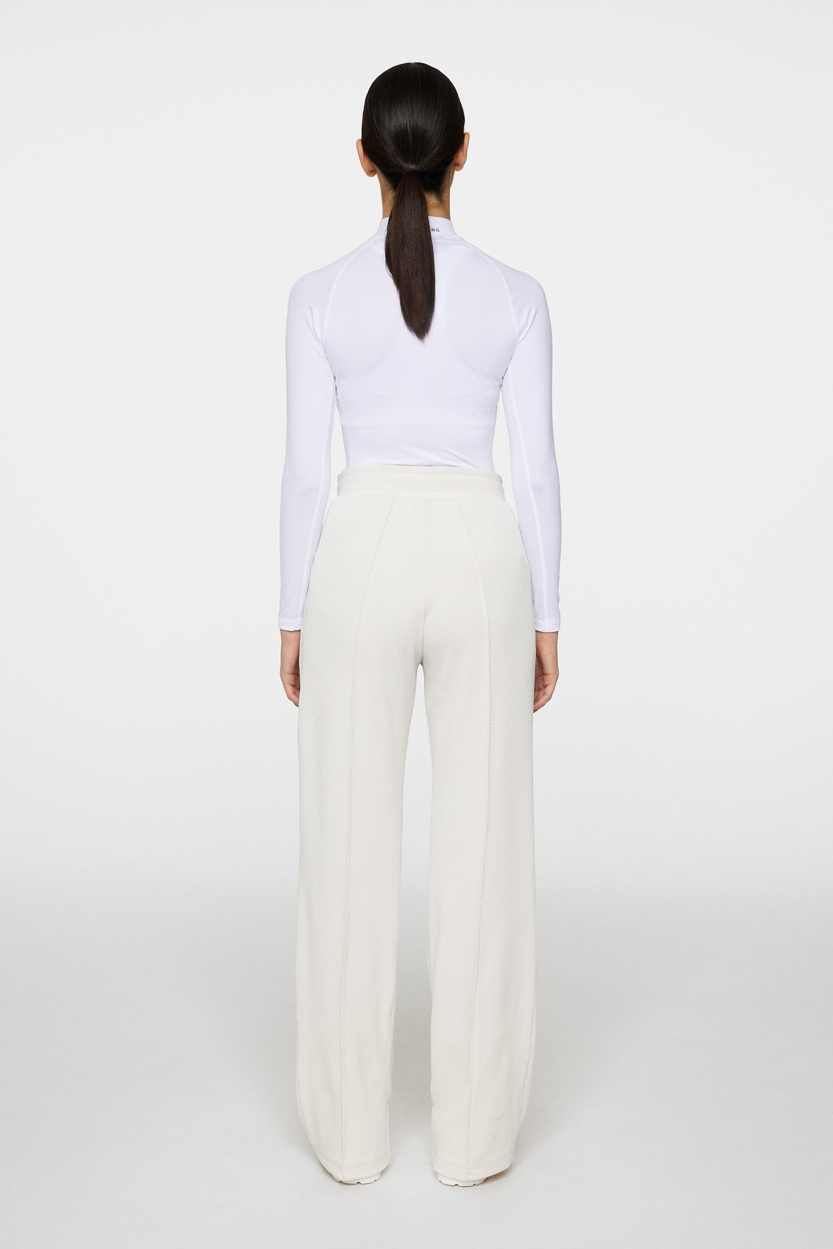 Tina Jersey Pants in Moonbeam by J.Lindeberg