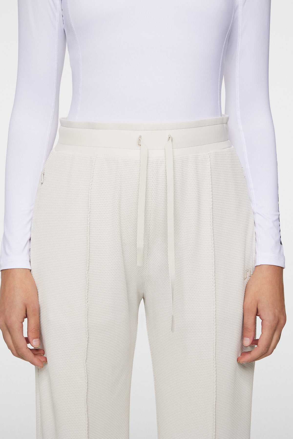 Tina Jersey Pants in Moonbeam by J.Lindeberg