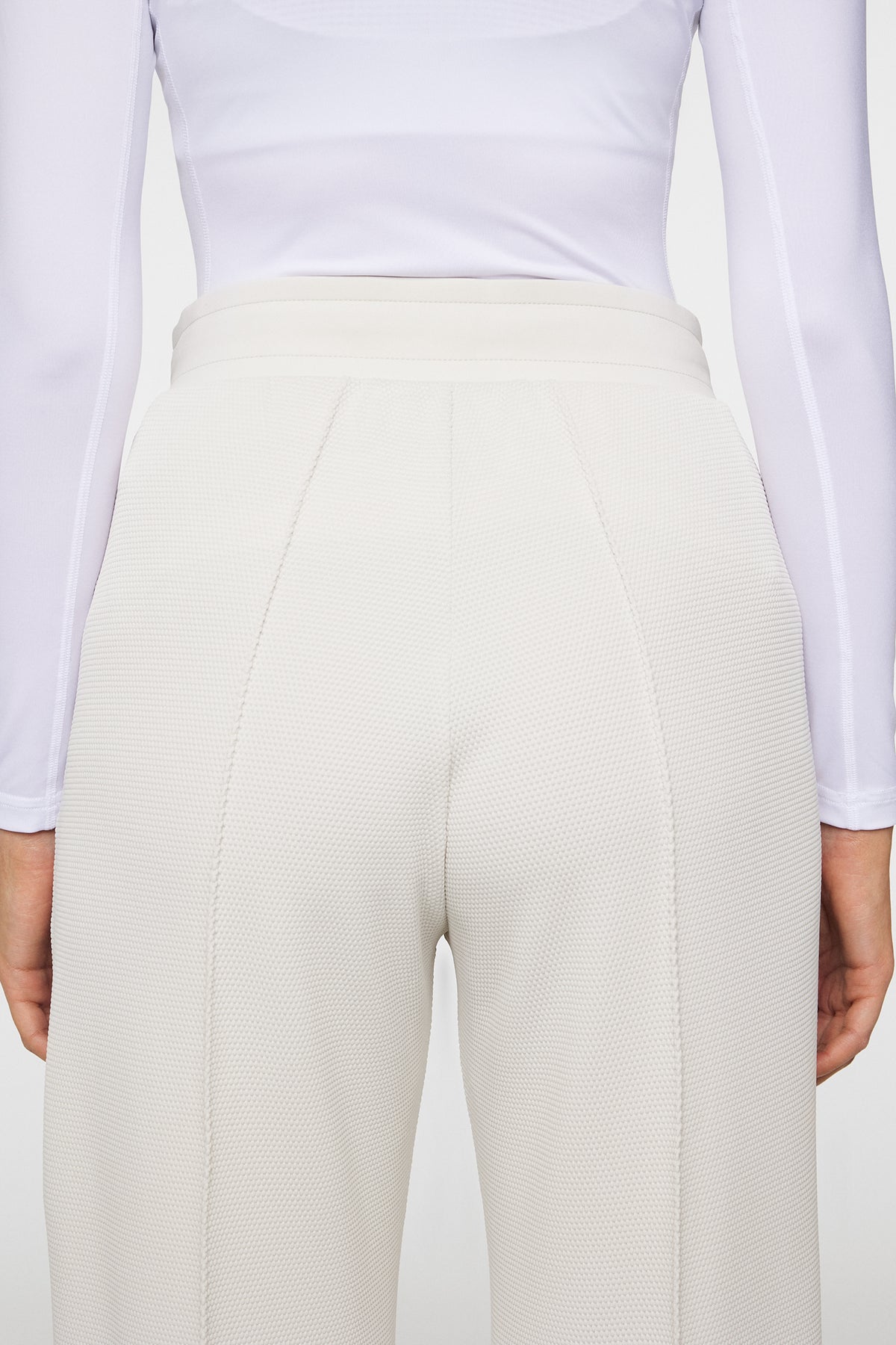 Tina Jersey Pants in Moonbeam by J.Lindeberg