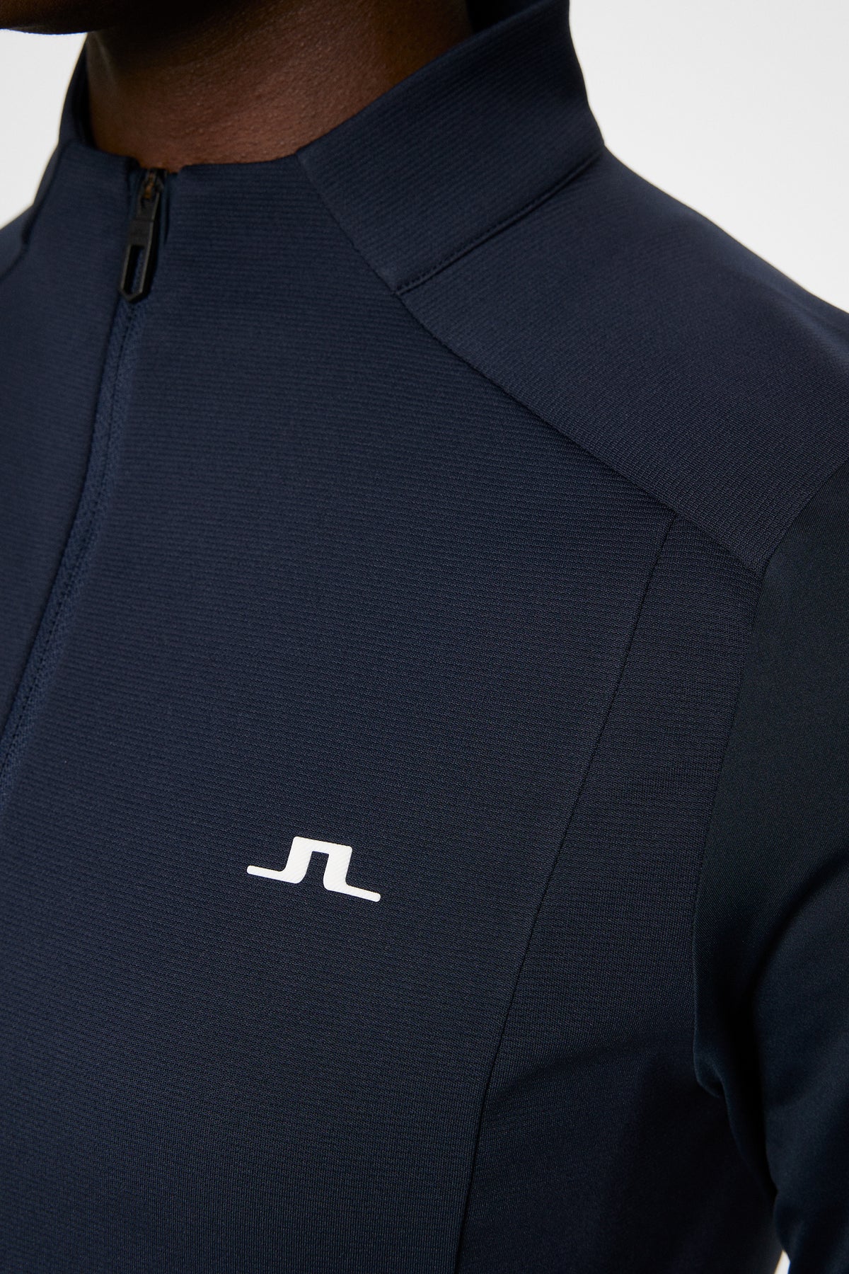 Cindy Quarter Zip Mid Layer in JL Navy by J.Lindeberg