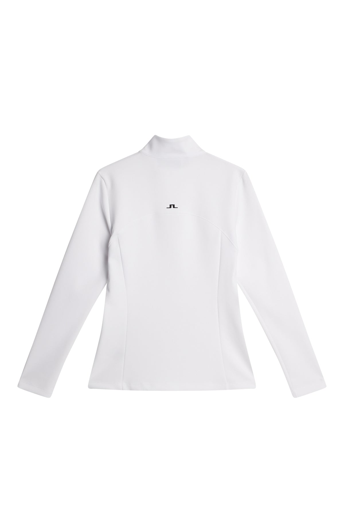 Lorelei Quarter Zip Mid Layer in White by J.Lindeberg