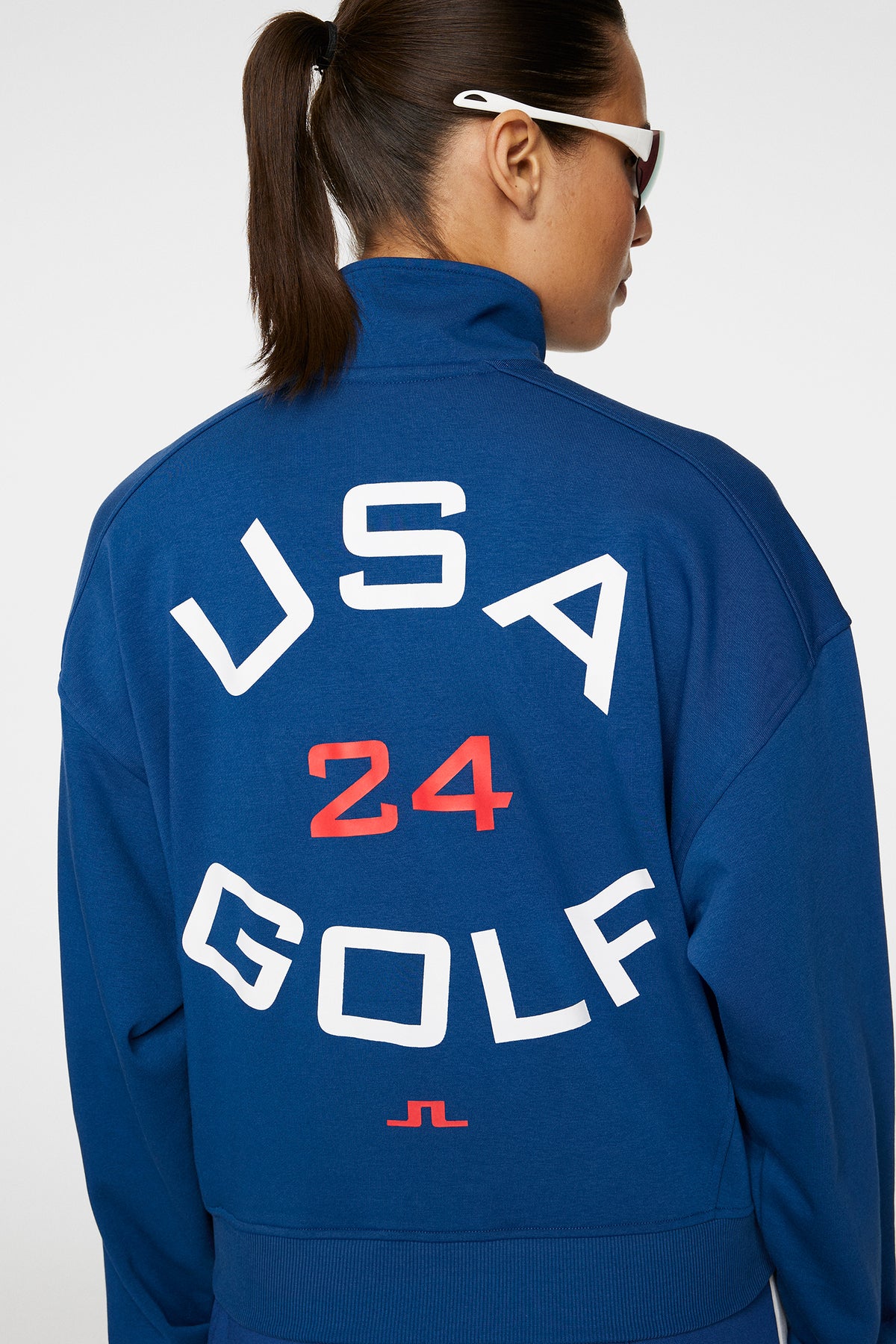 Lamia Sweatshirt in Estate Blue by J.Lindeberg