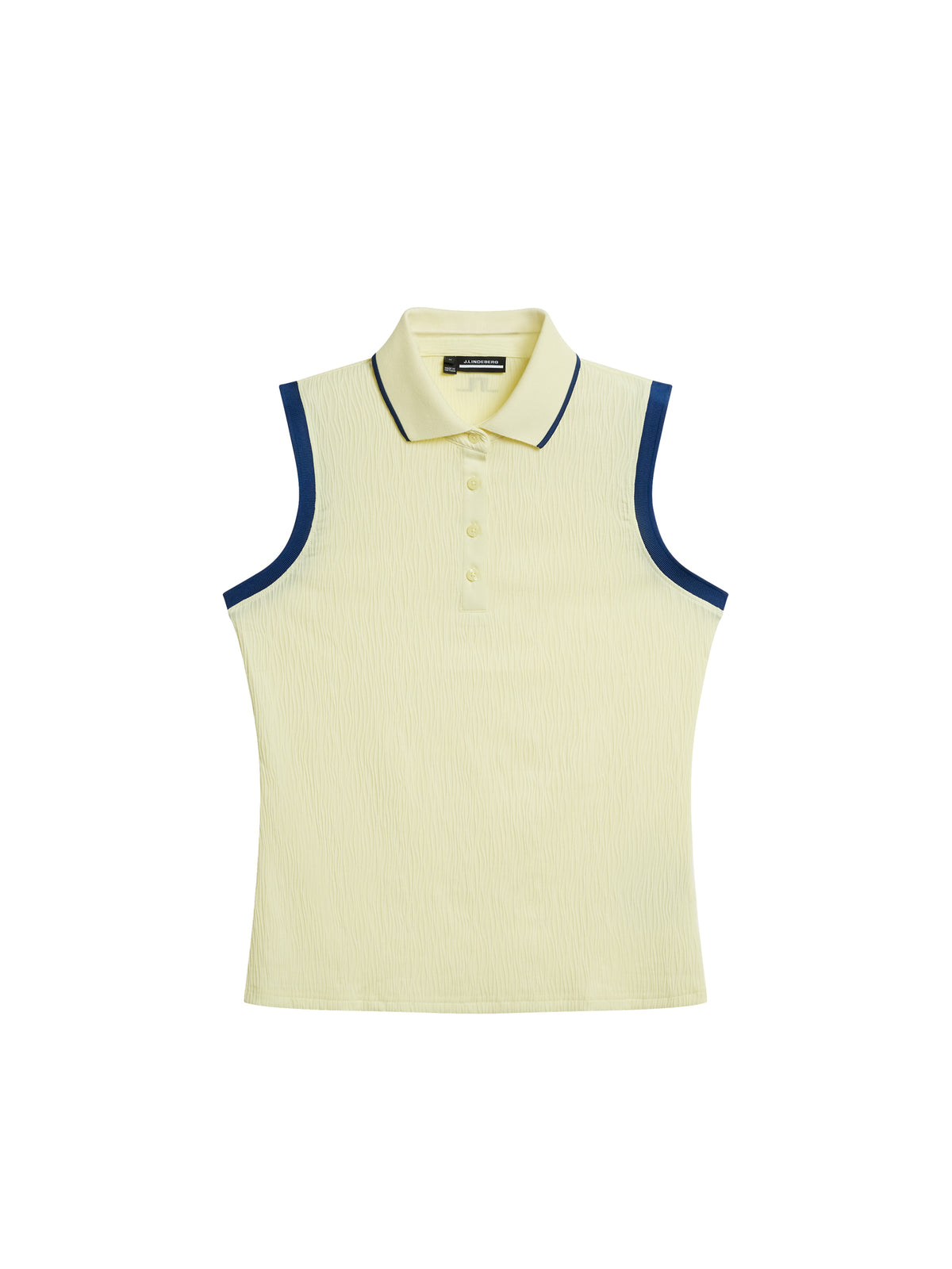 Lila Sleeveless Top in Wax Yellow by J.Lindeberg