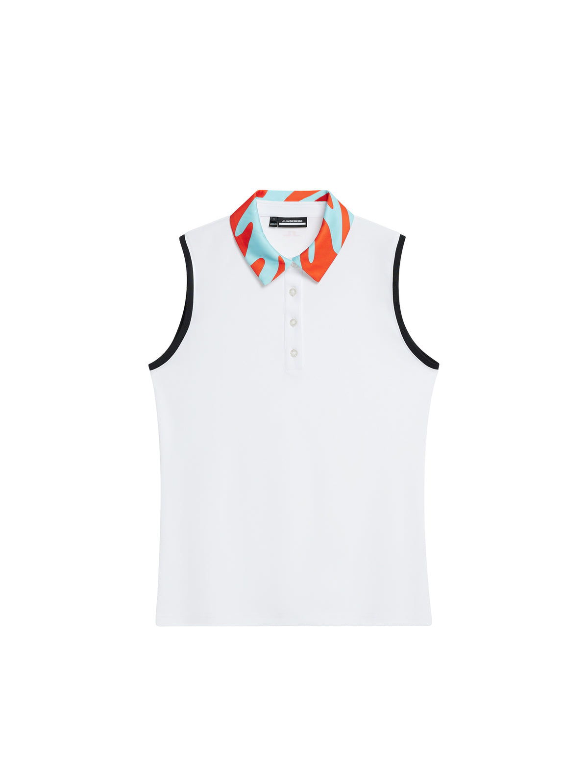 Gigi Sleeveless Top in White by J.Lindeberg