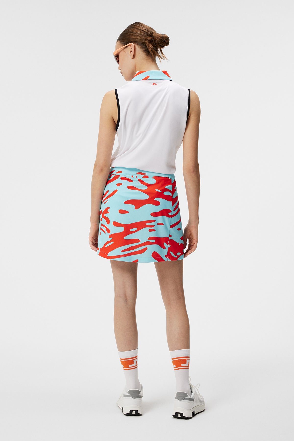 Gigi Sleeveless Top in White by J.Lindeberg