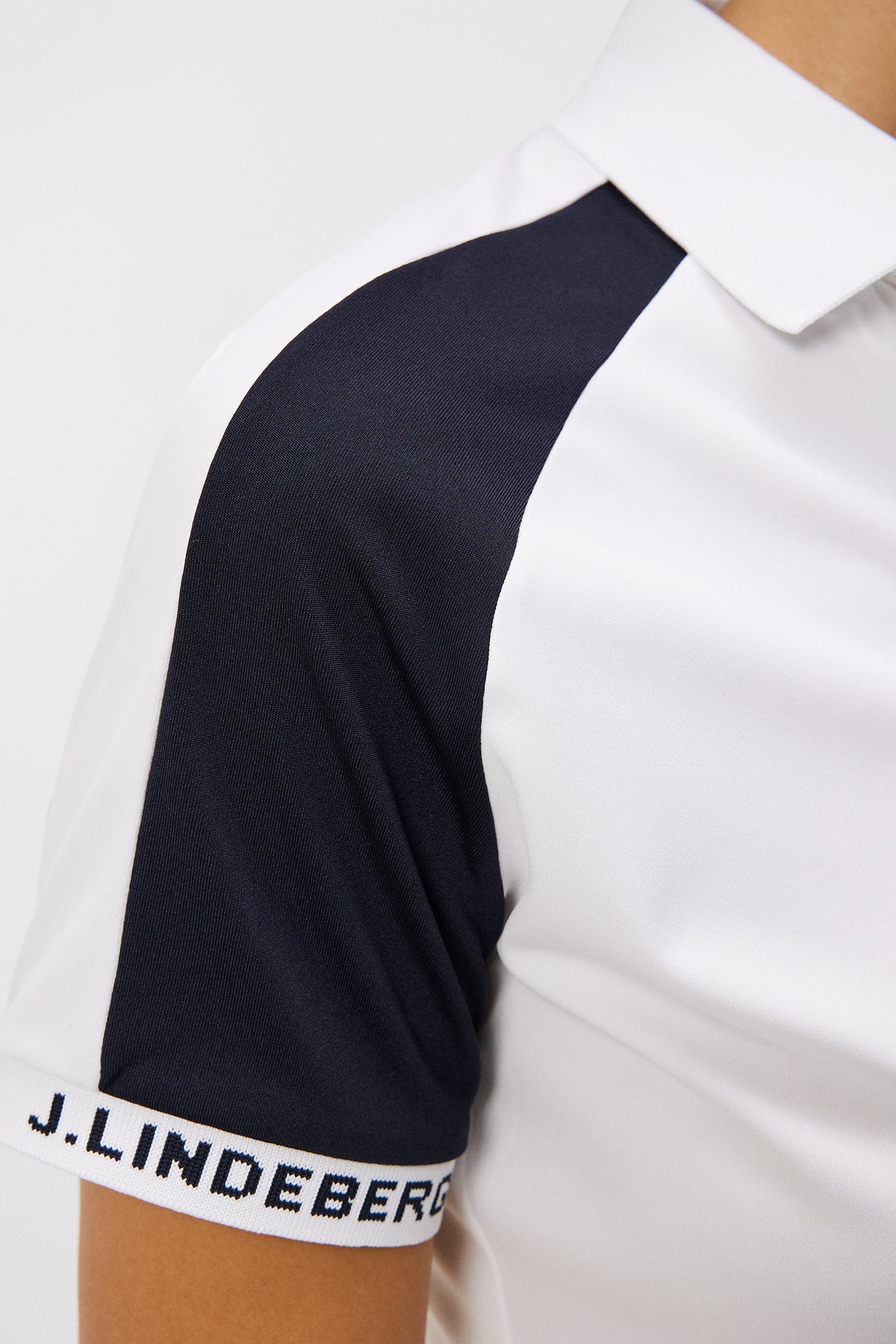 Perinne Polo in White by J.Lindeberg